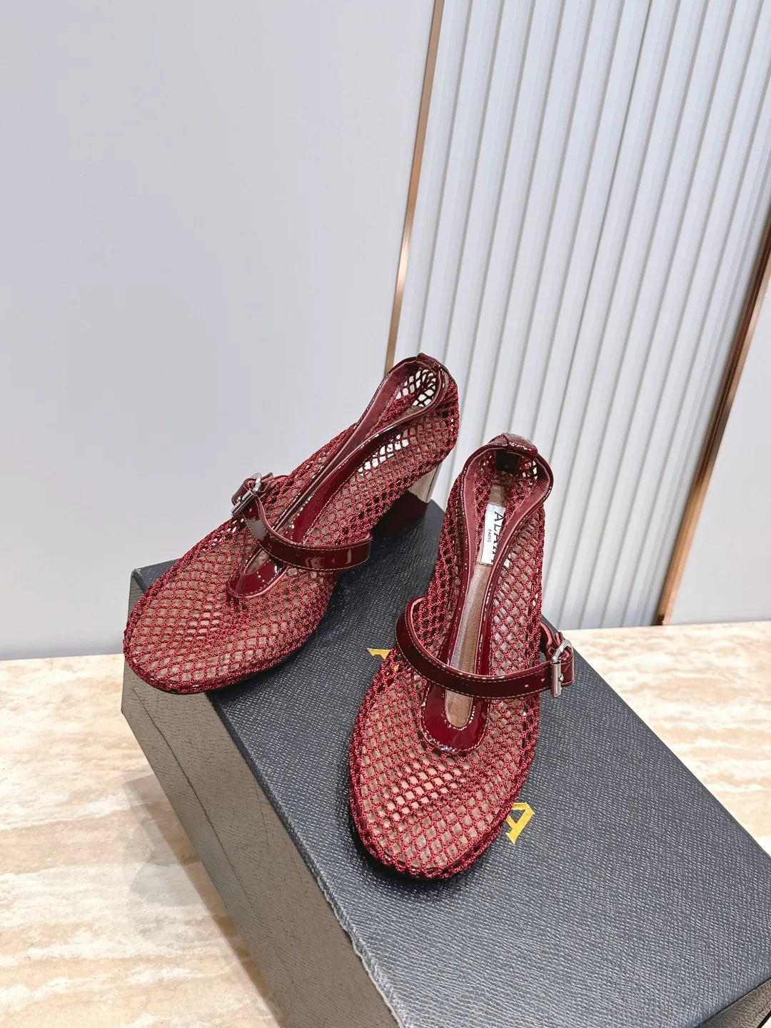 ALAIA 27FW WAUSUNH 011 구두 4