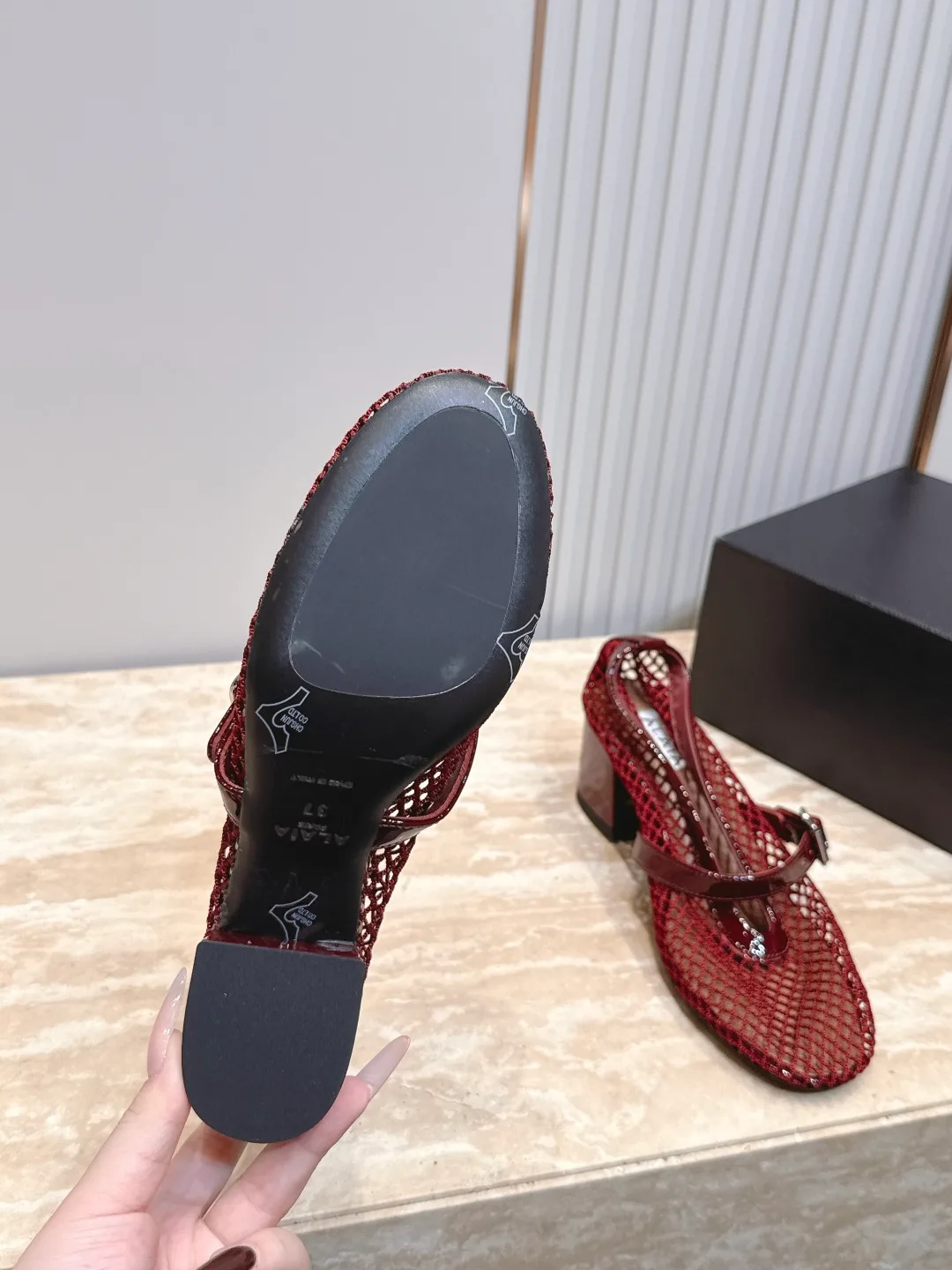ALAIA 27FW WAUSUNH 011 구두 5