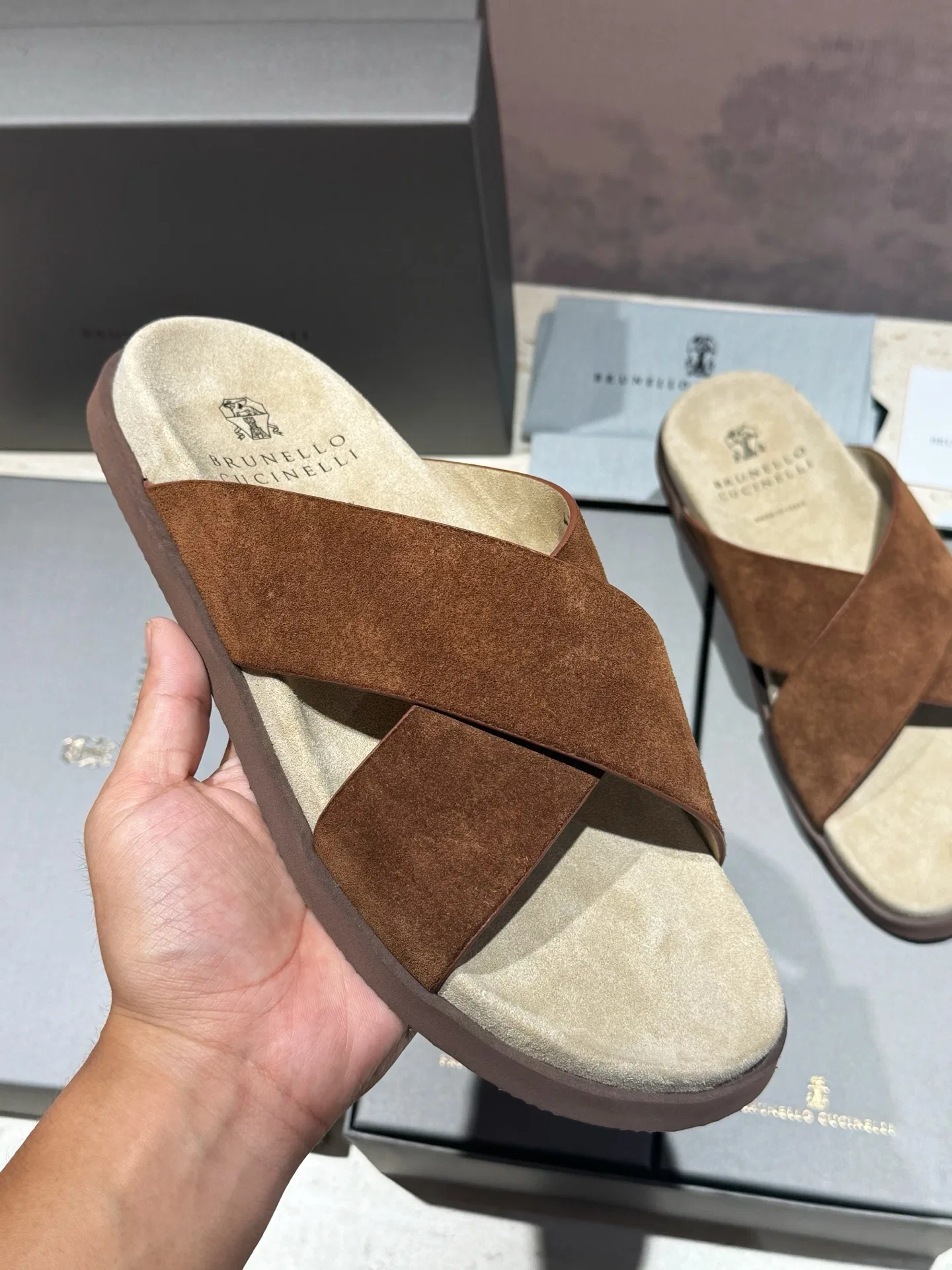BRUNE 27FW VFQPVWO 028 슬리퍼