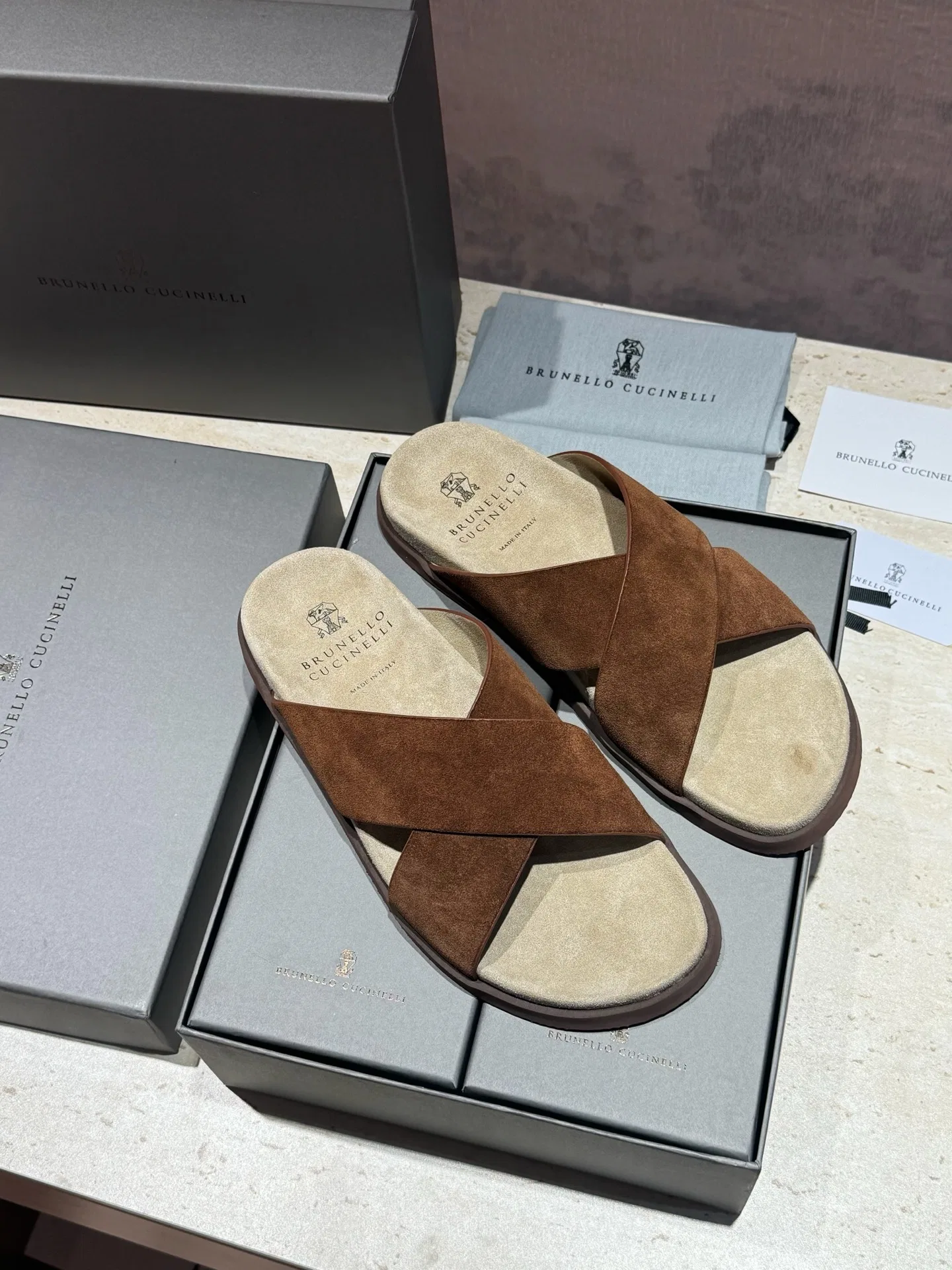 BRUNE 27FW VFQPVWO 028 슬리퍼 3