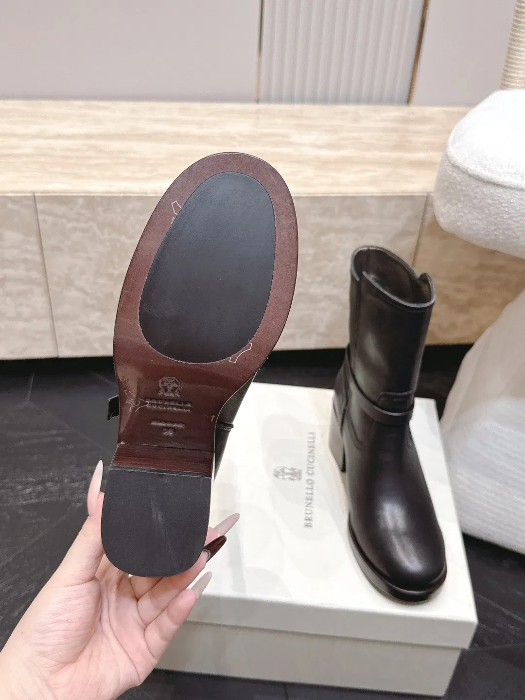 BRUNE 27FW VPILEFE 017 부츠 6