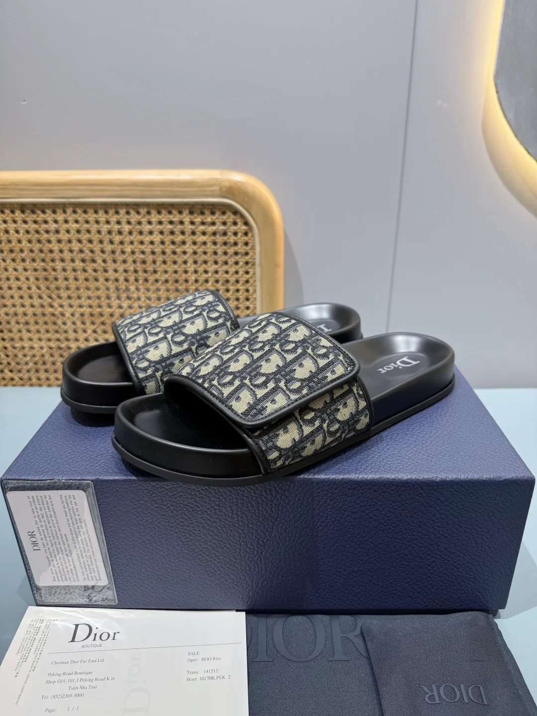 DIO 27FW OUNYZGO 037 슬리퍼 3