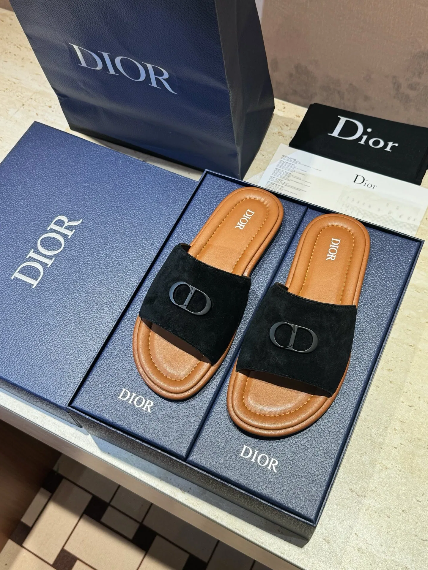DIO 27FW VDWLMEJ 030 슬리퍼 4