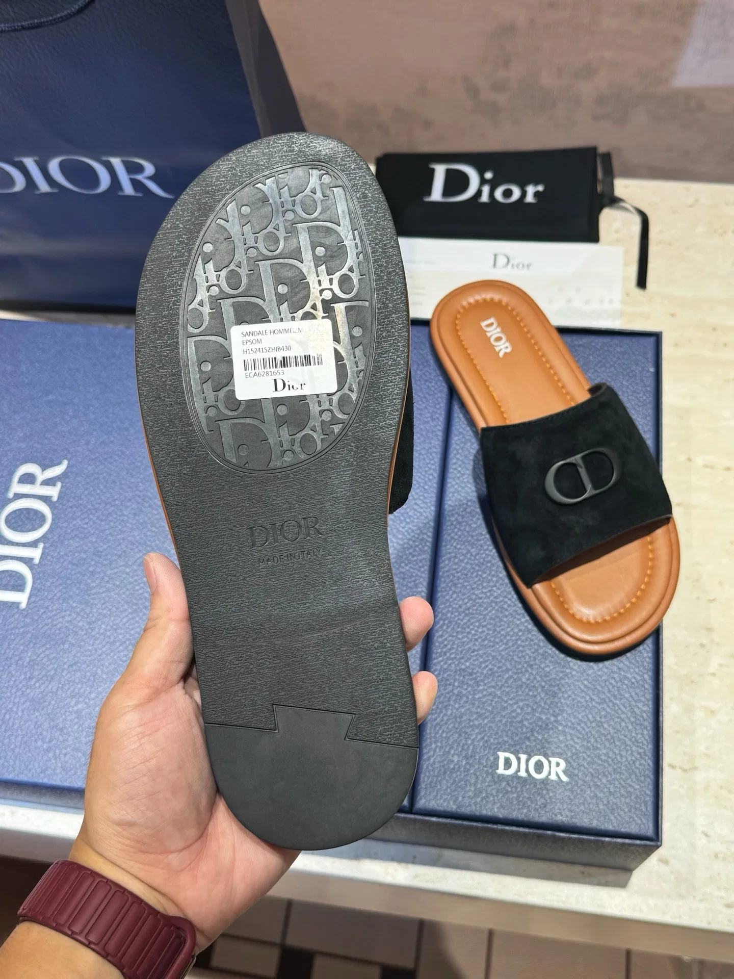 DIO 27FW VDWLMEJ 030 슬리퍼 6