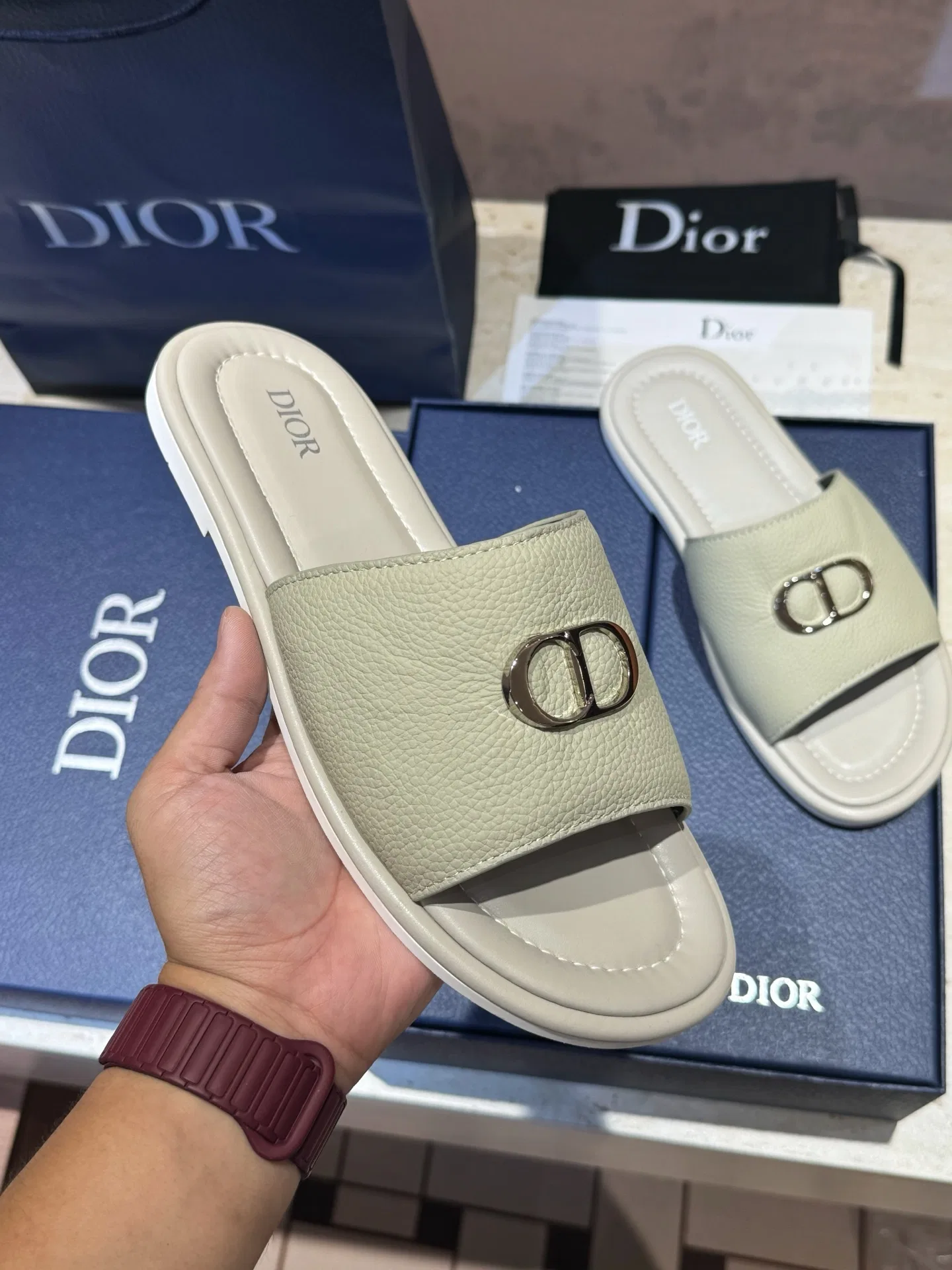 DIO 27FW VDWLMEJ 031 슬리퍼