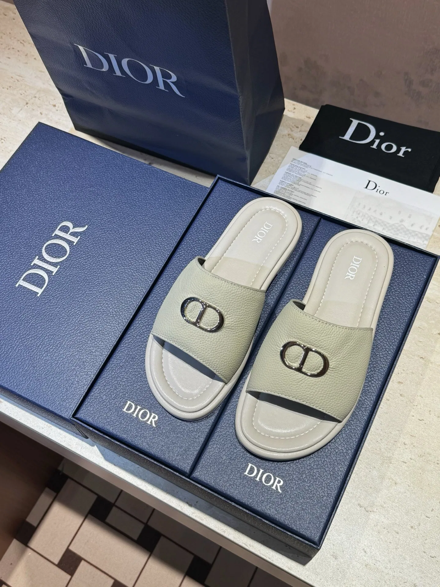 DIO 27FW VDWLMEJ 031 슬리퍼 4