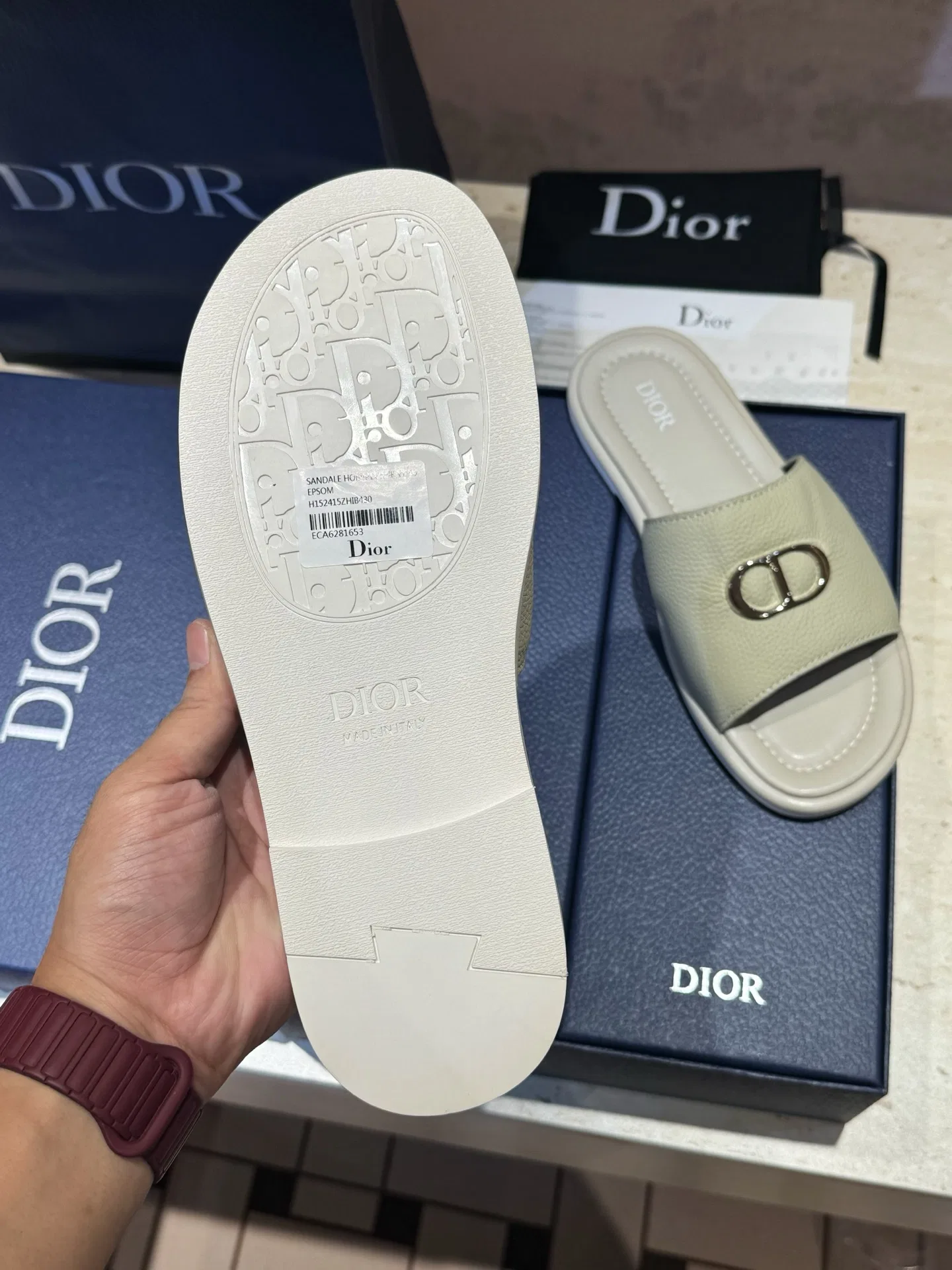 DIO 27FW VDWLMEJ 031 슬리퍼 6