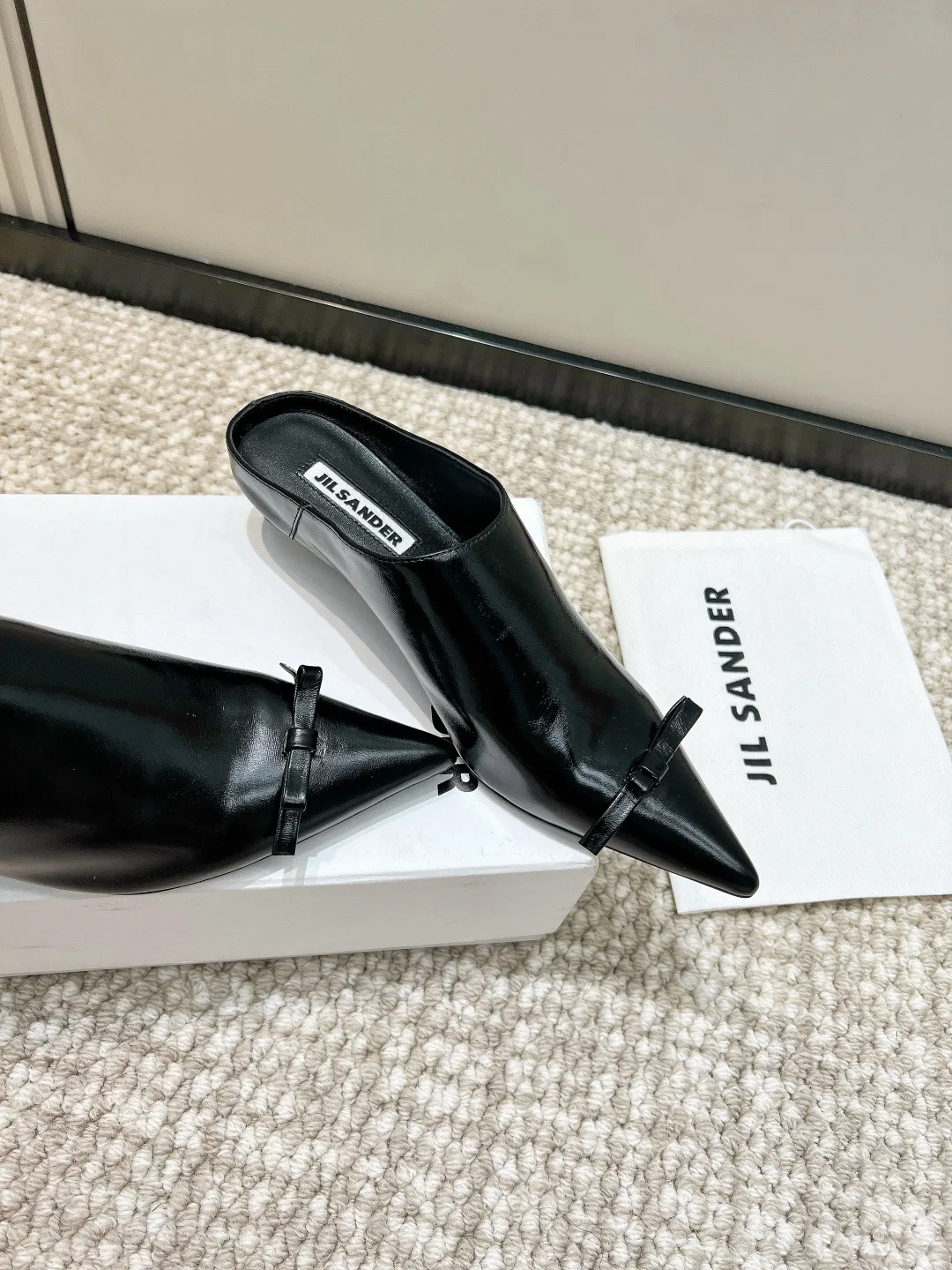 JIL 27FW BLCZXDU 001 구두 5