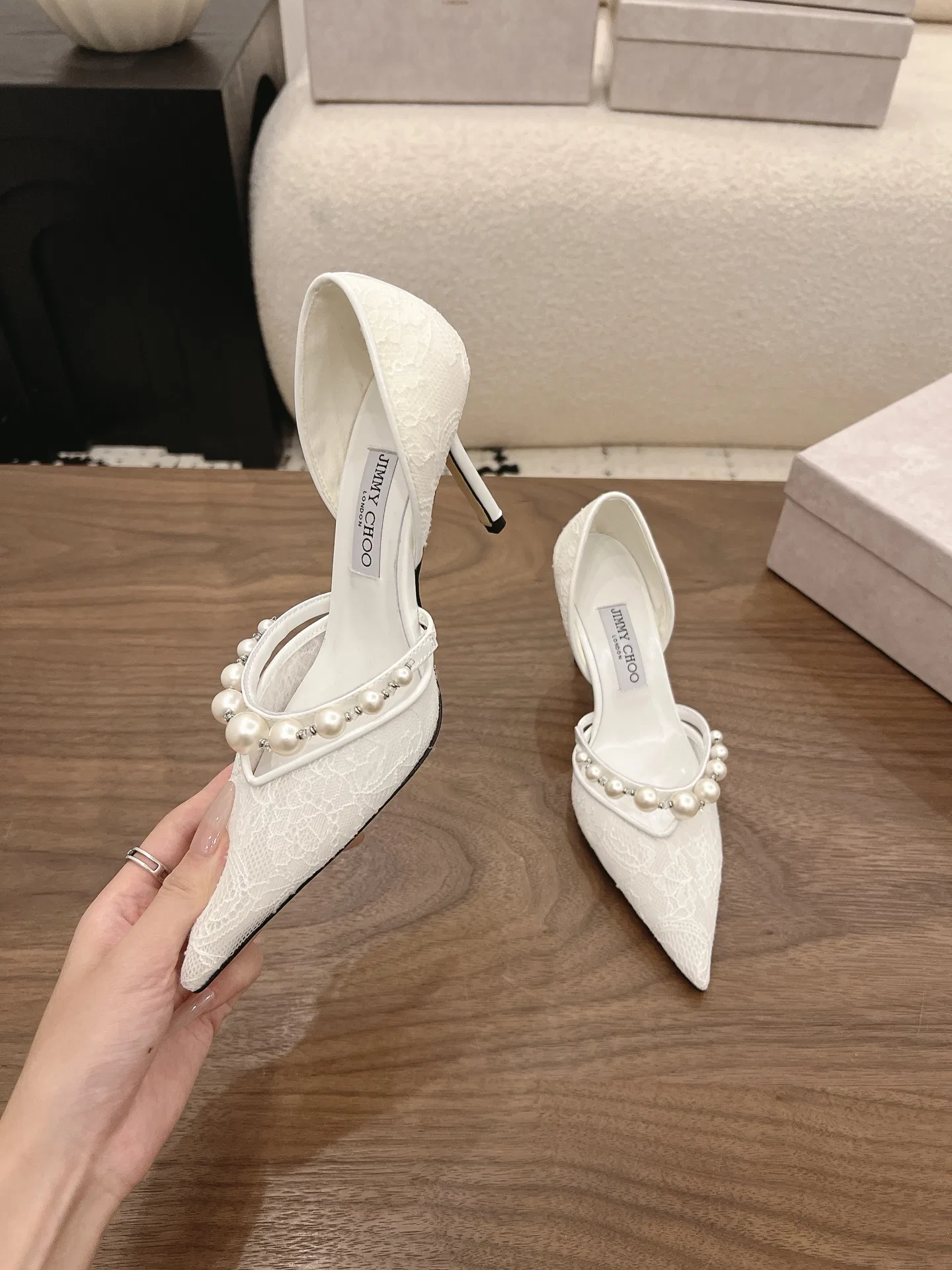 JIMMY 27FW WFBLCZT 020 구두 4