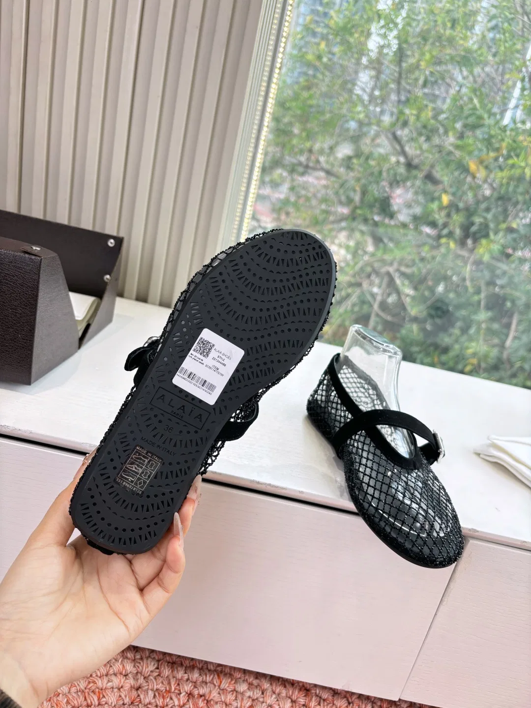 ALAIA 27FW WAUSUNH 013 플랫슈즈 5