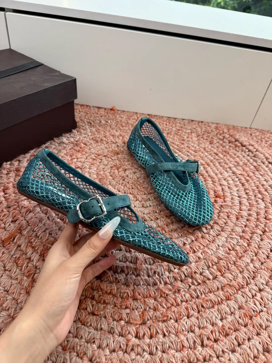 ALAIA 27FW WAUSUNH 014 플랫슈즈 5