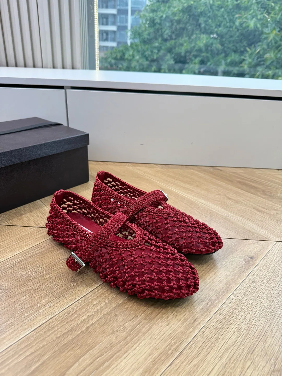ALAIA 27FW WAUSUNH 015 플랫슈즈 3