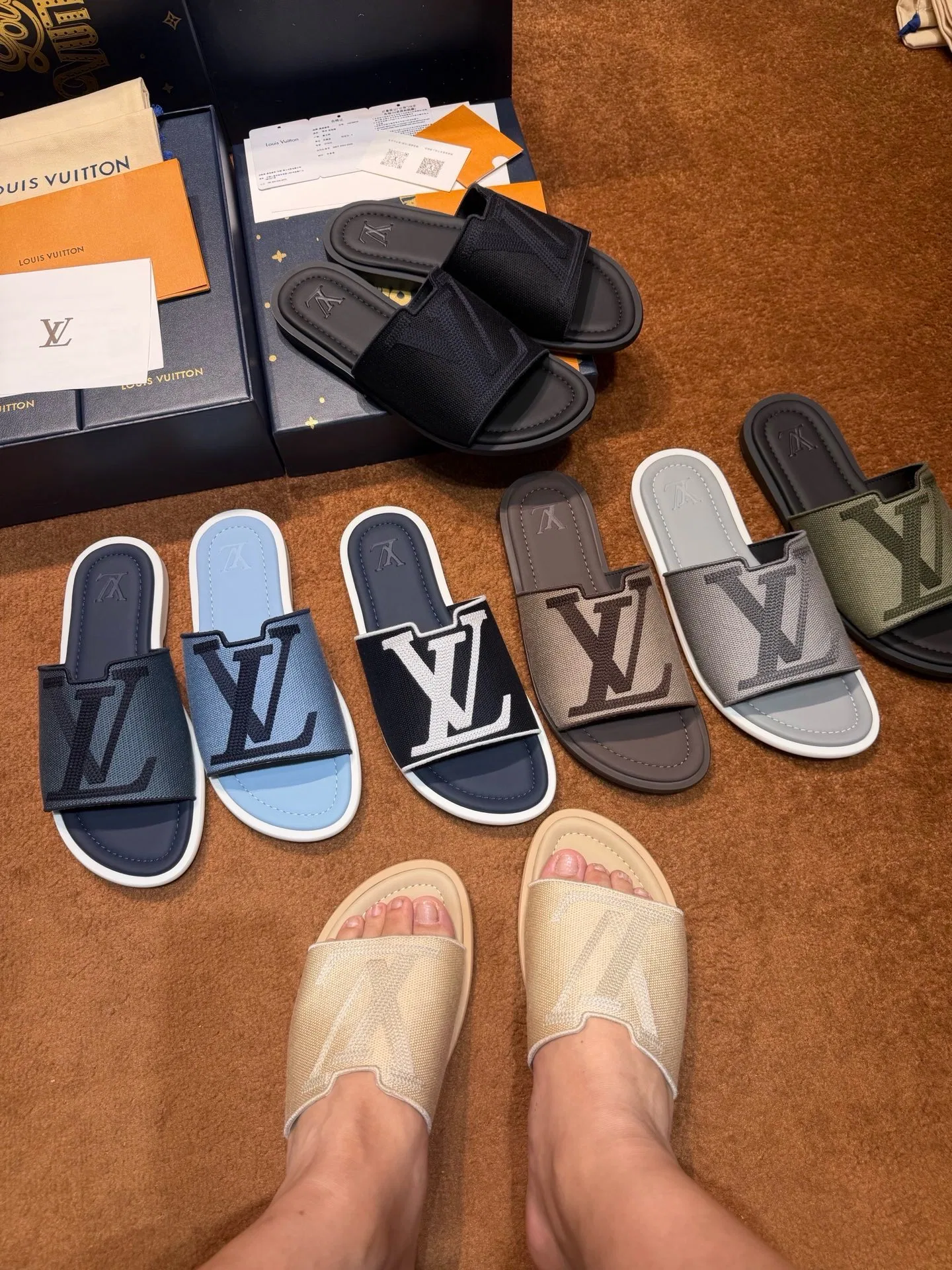 LV 27FW LDWAQLG 152 슬리퍼 6