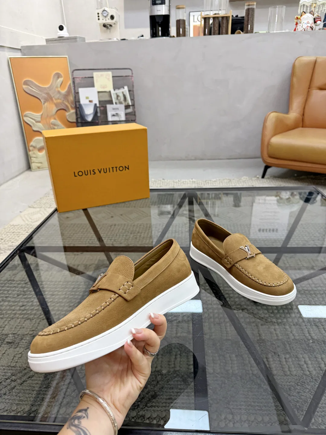 LV 27FW WBOJRAP 023 로퍼 5
