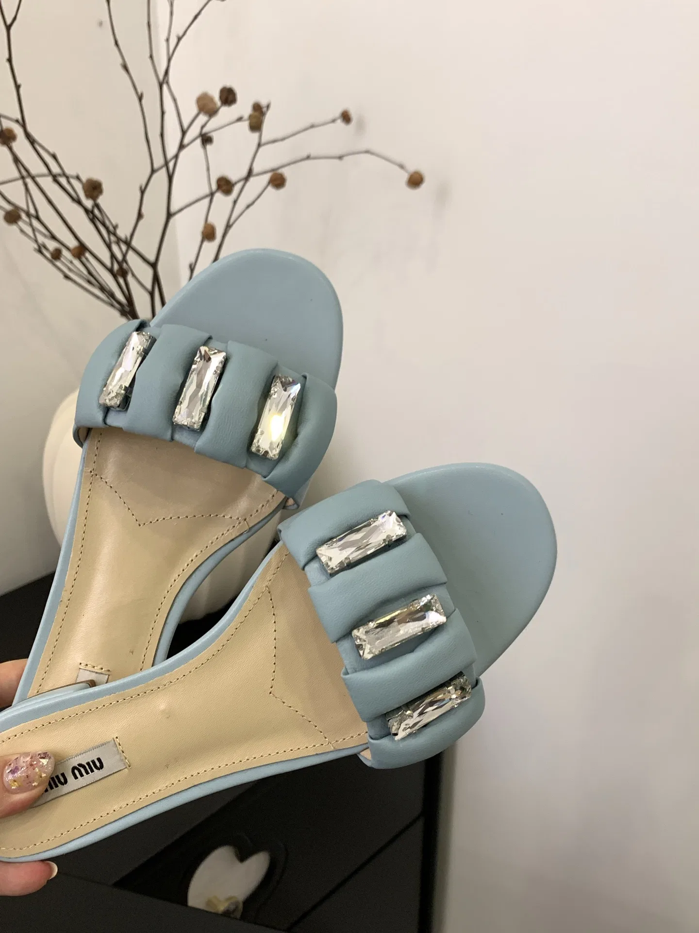 MIU 27FW OMDCLSE 009 구두 4