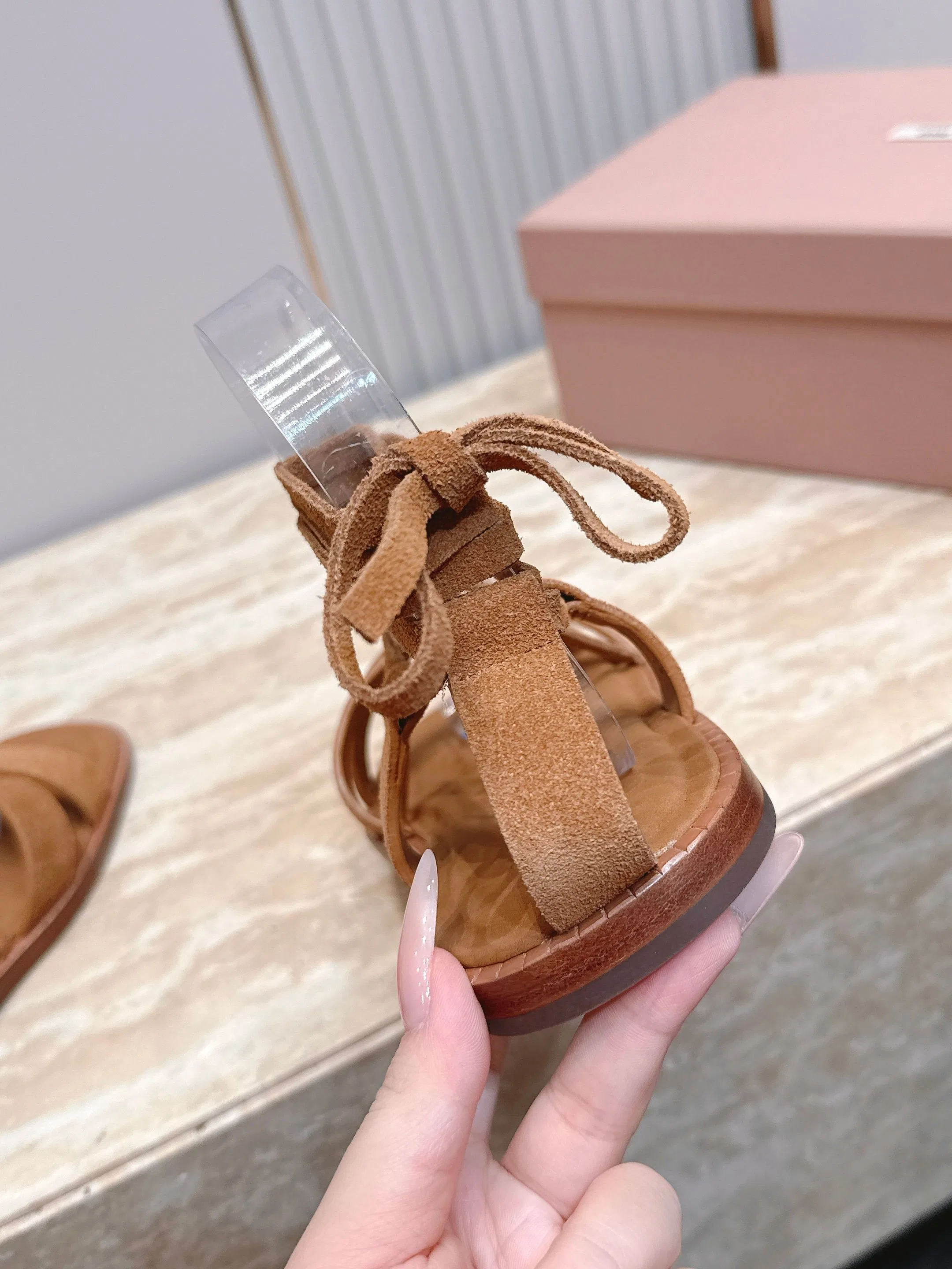 MIU 27FW OMDCLSE 017 샌들 6