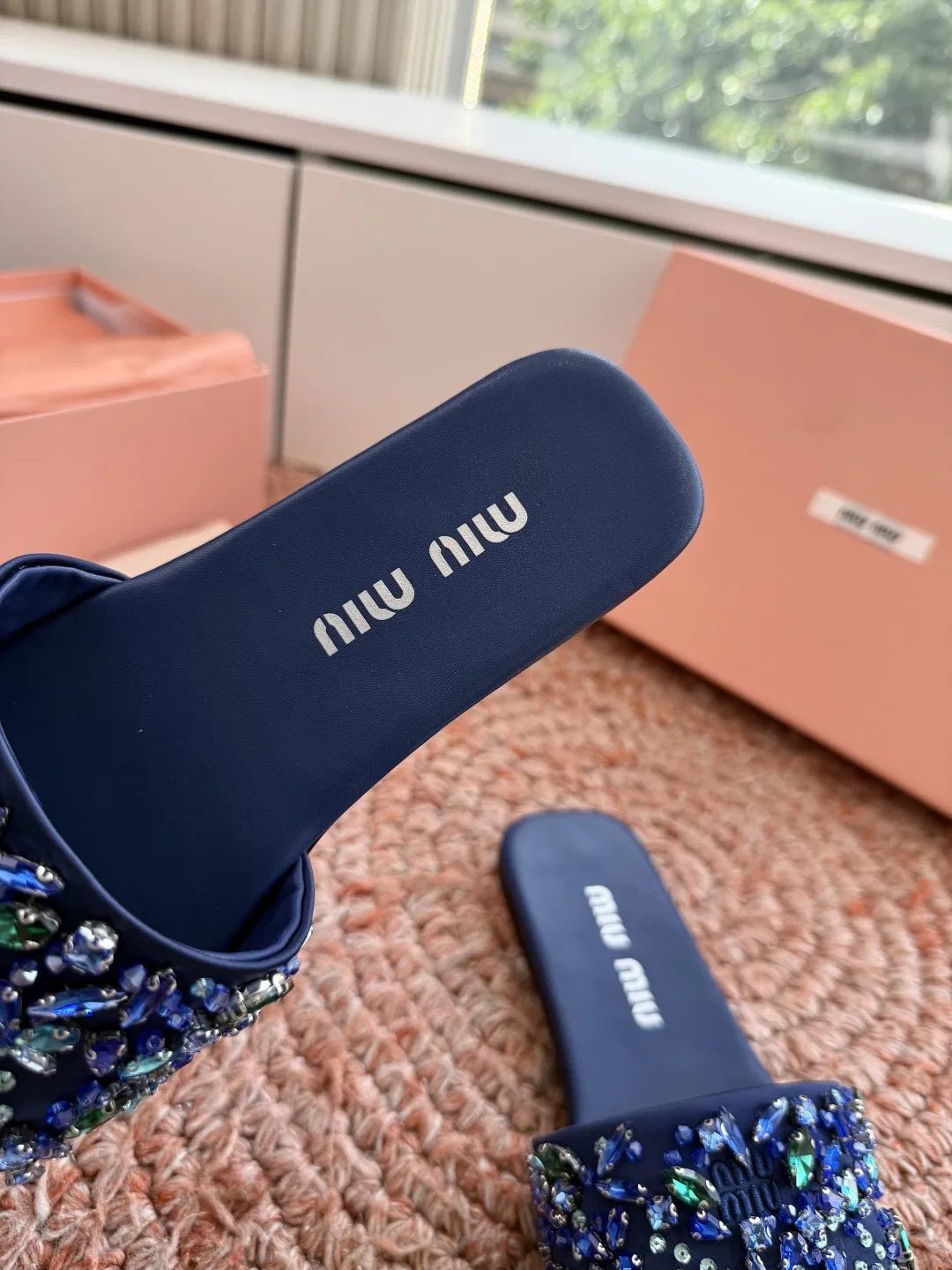 MIU 27FW OMDCLSE 018 슬리퍼 5