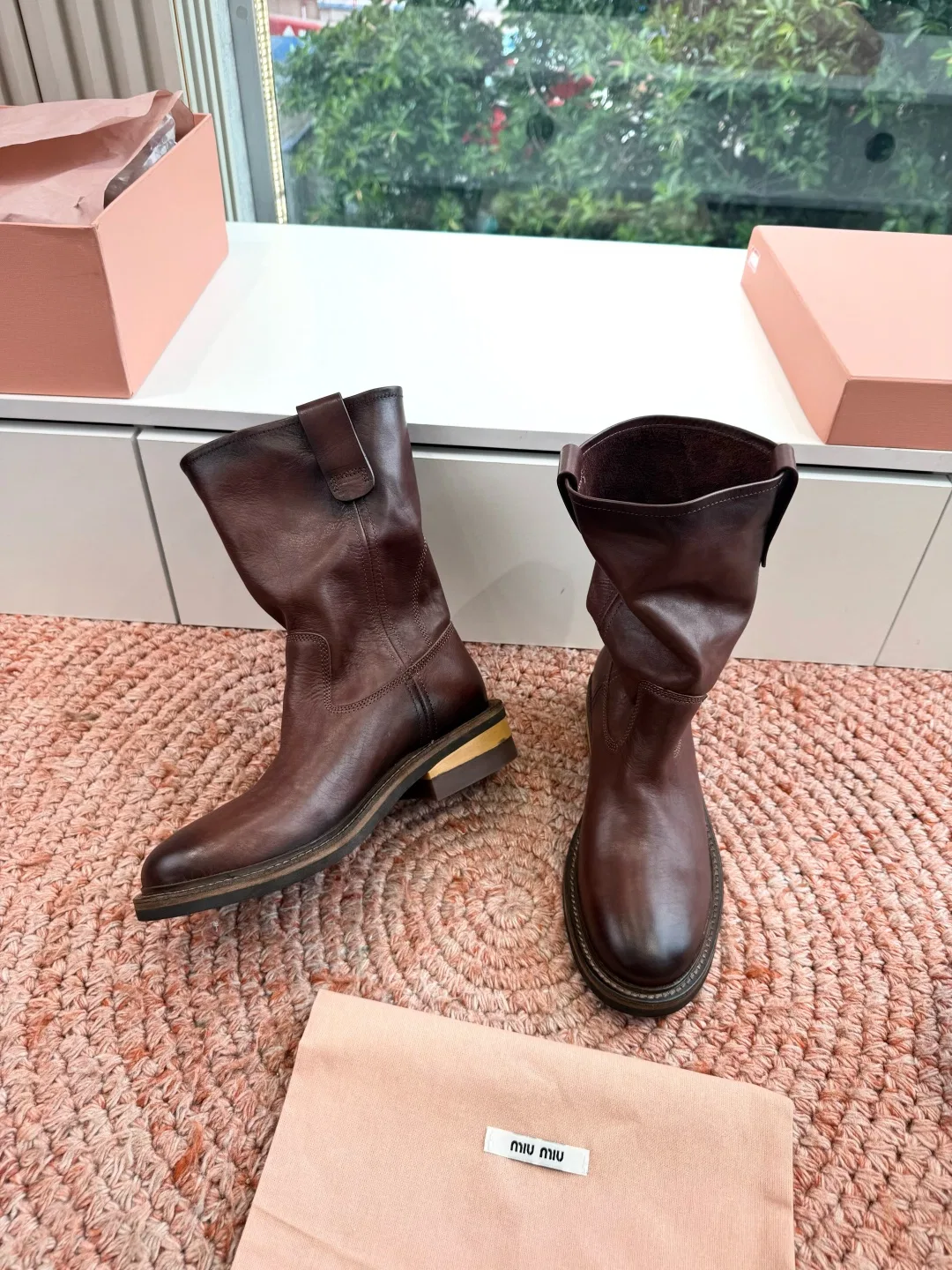 MIU 27FW OMDCLSE 020 부츠 6