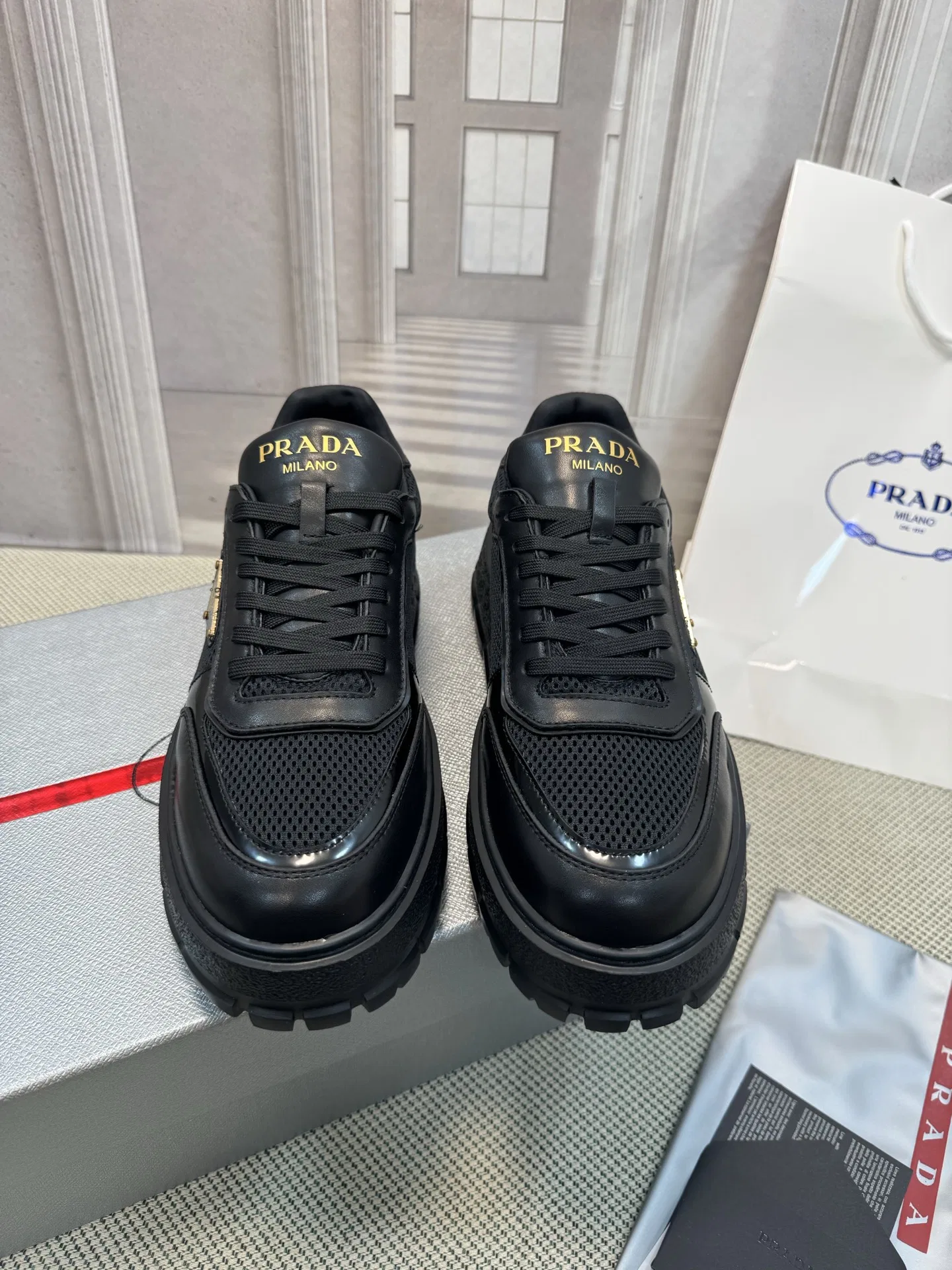 PRA 27FW AXONQXZ 077 스니커즈 5