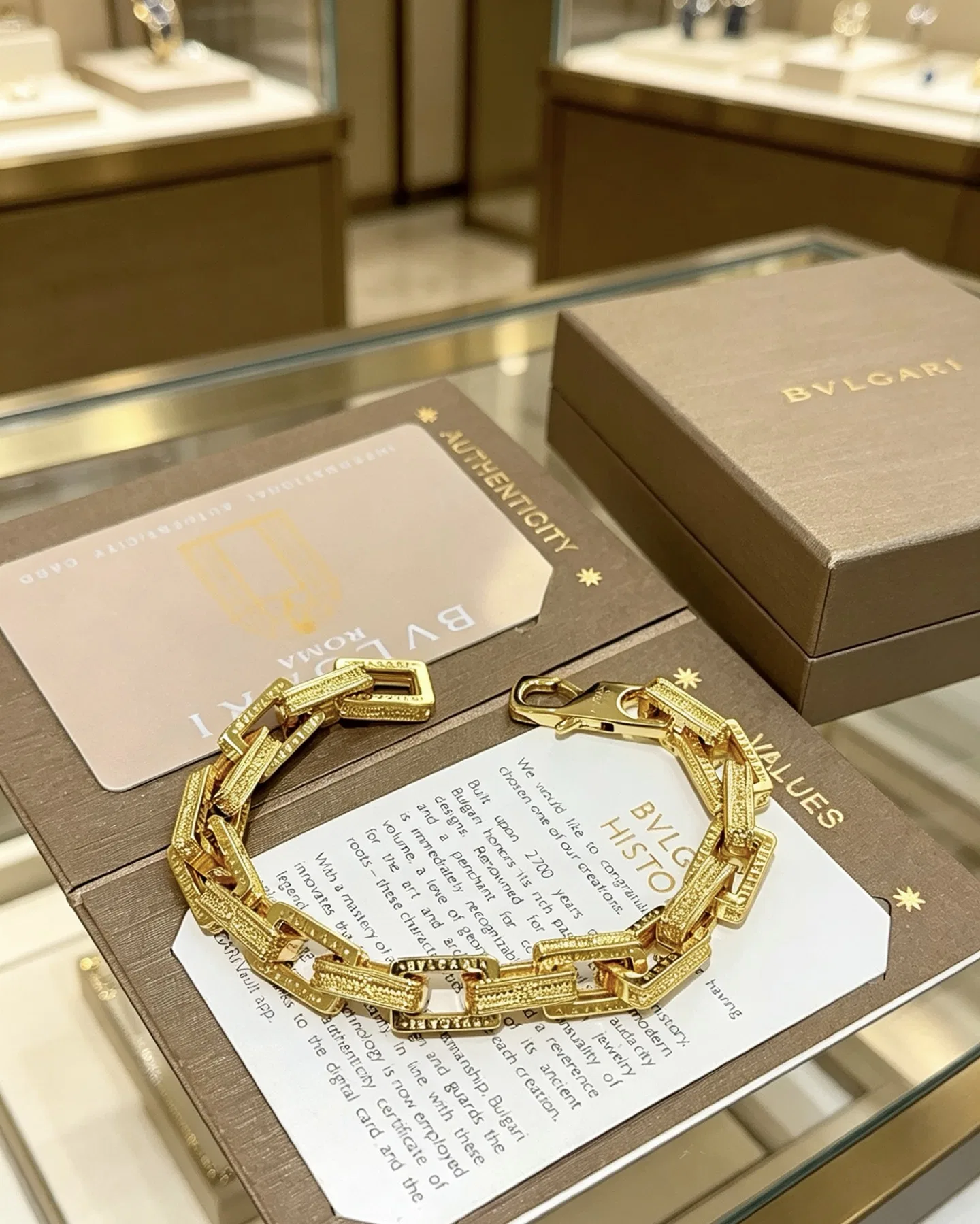 BVLGARI 27FW LTVBLYW 003 팔찌