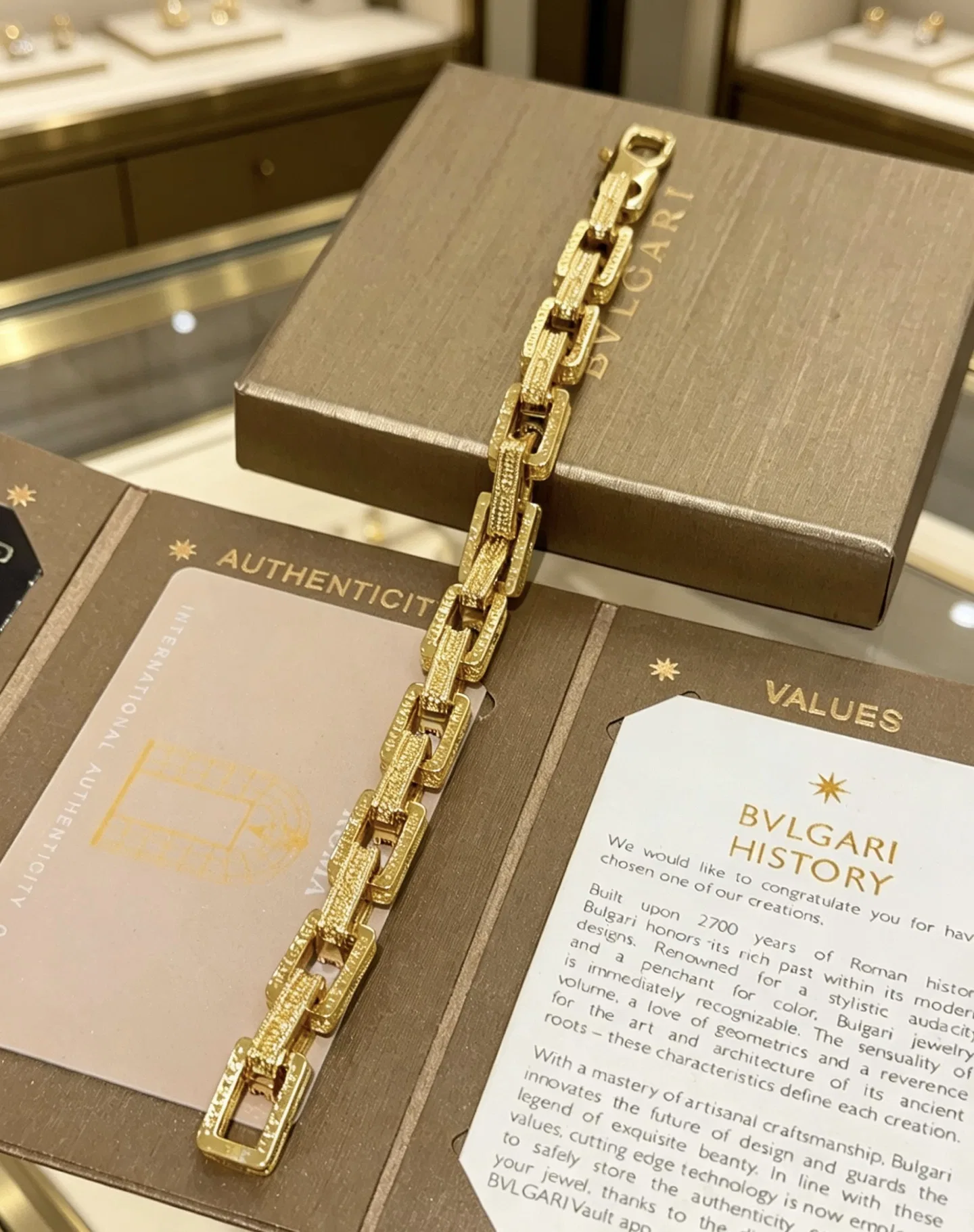BVLGARI 27FW LTVBLYW 003 팔찌 6