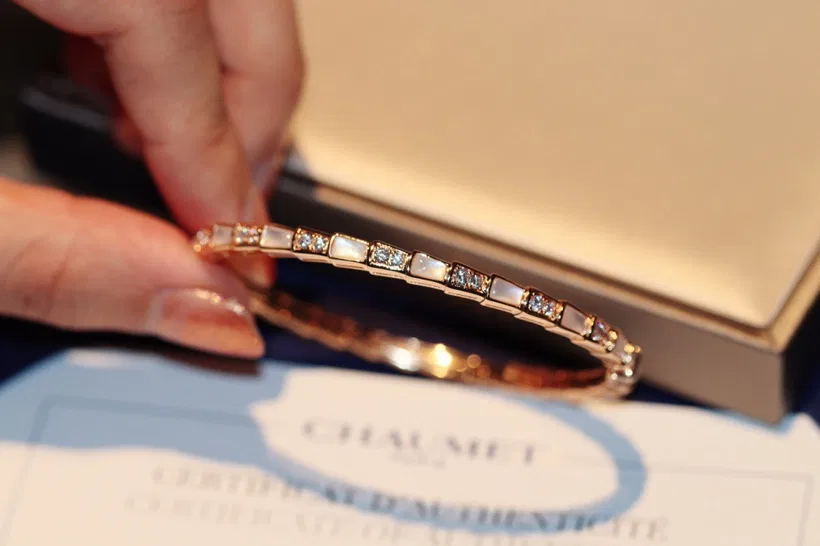 BVLGARI 27FW WENHRQN 002 다이아팔찌