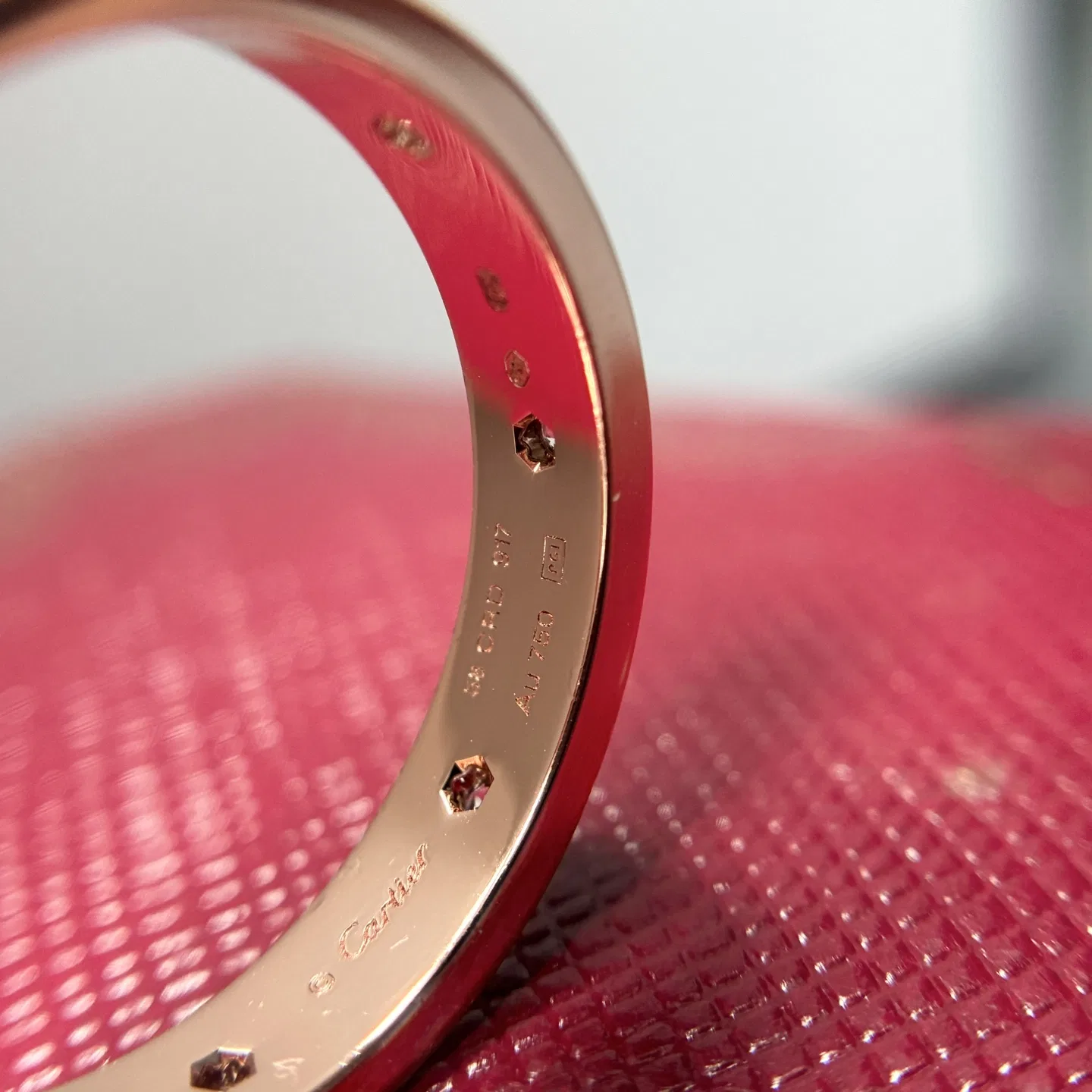 CARTIER 27FW KACMCBY 010 반지 5