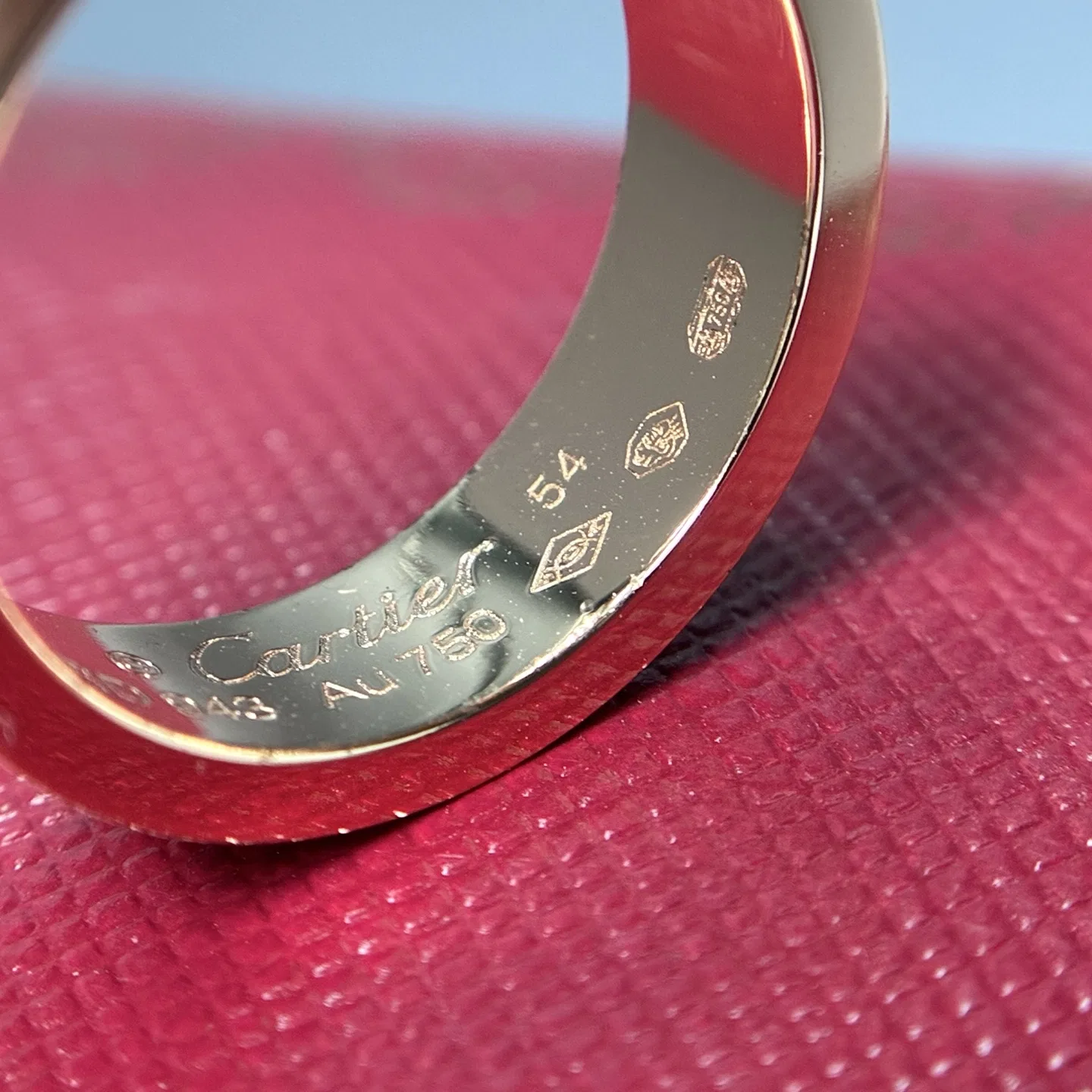 CARTIER 27FW KACMCBY 011 반지 6