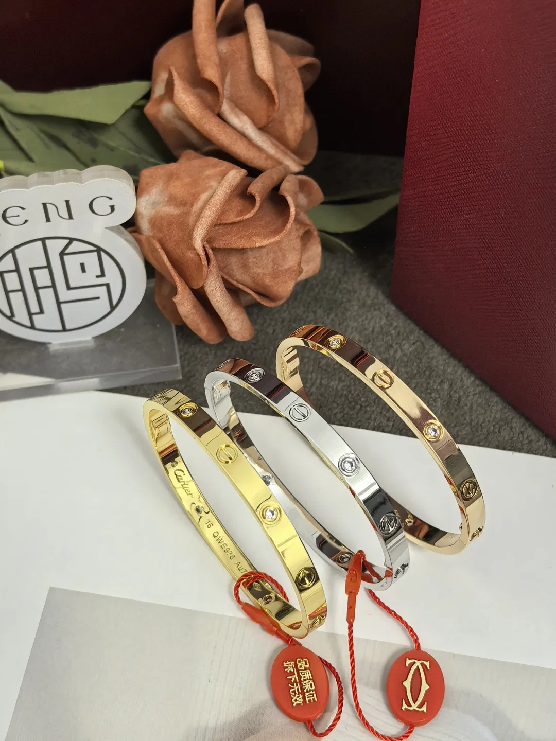CARTIER 27FW QCIIHSM 006 팔찌 6