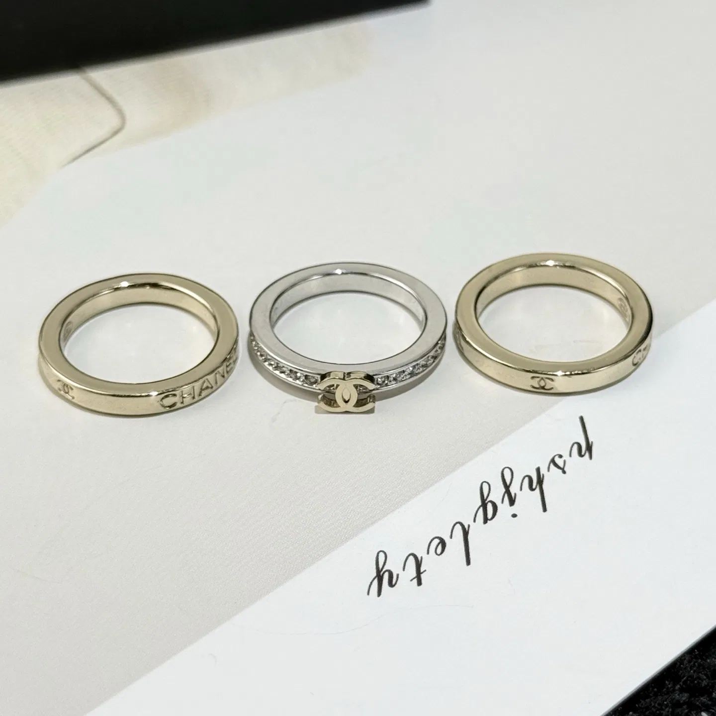 CHA 27FW FKQSBKQ 008 반지 5
