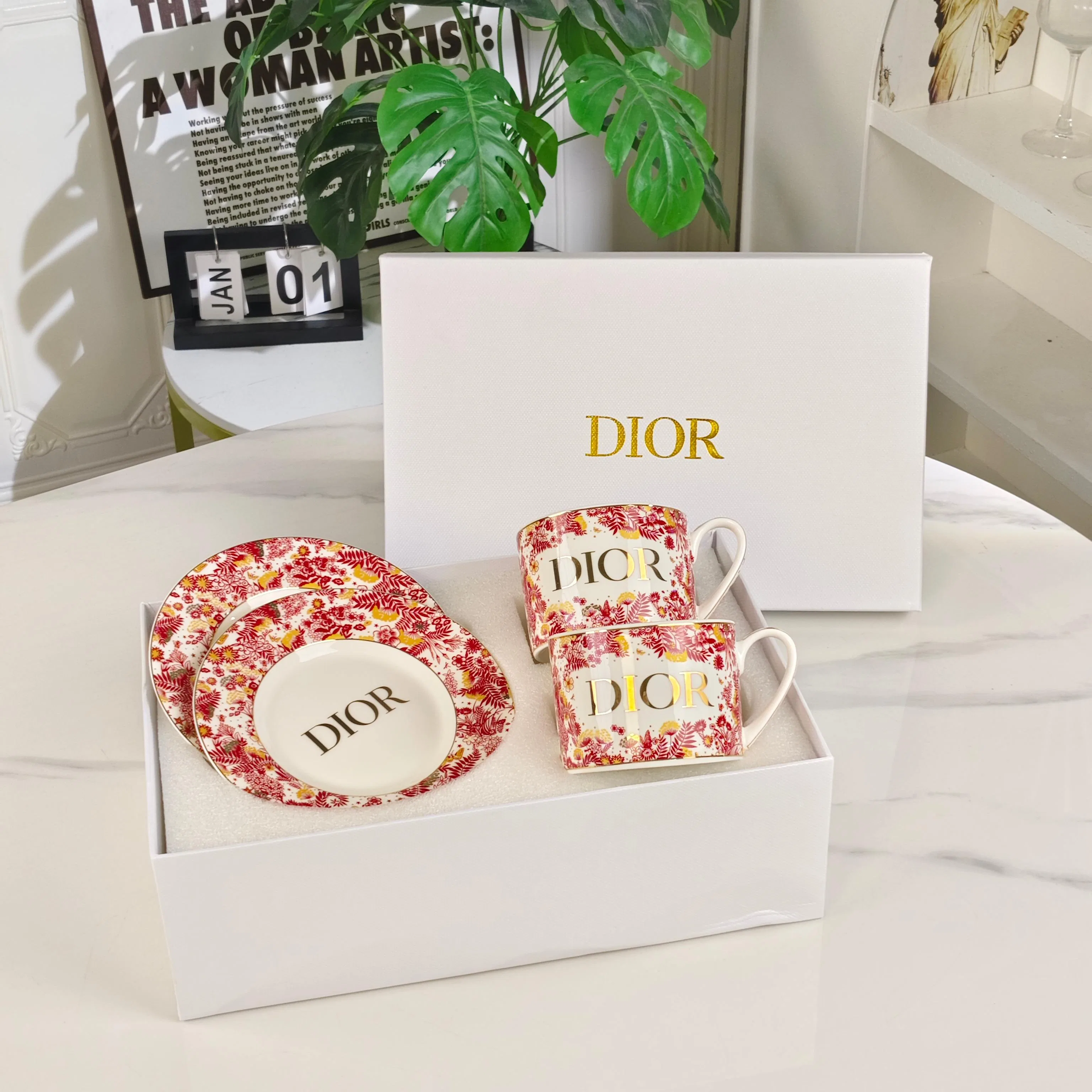 DIO 27FW OJOMUZF 074 찻잔세트