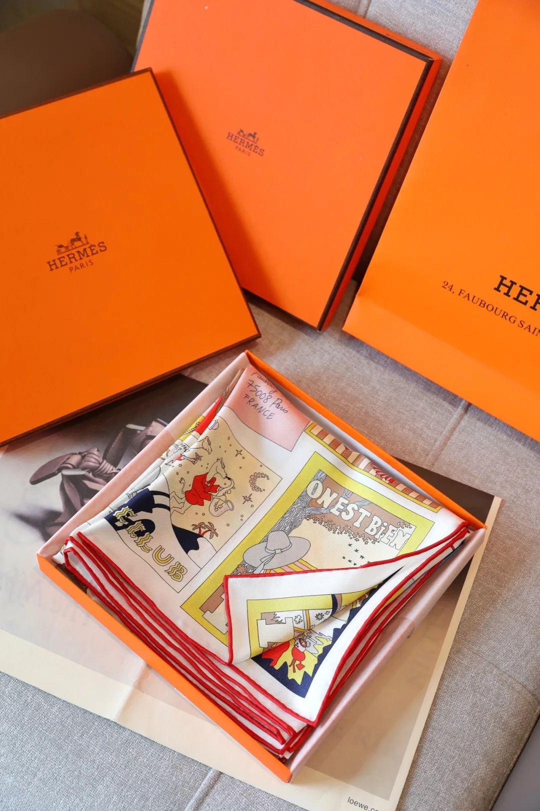 HER 27FW AENZSWQ 019 담요
