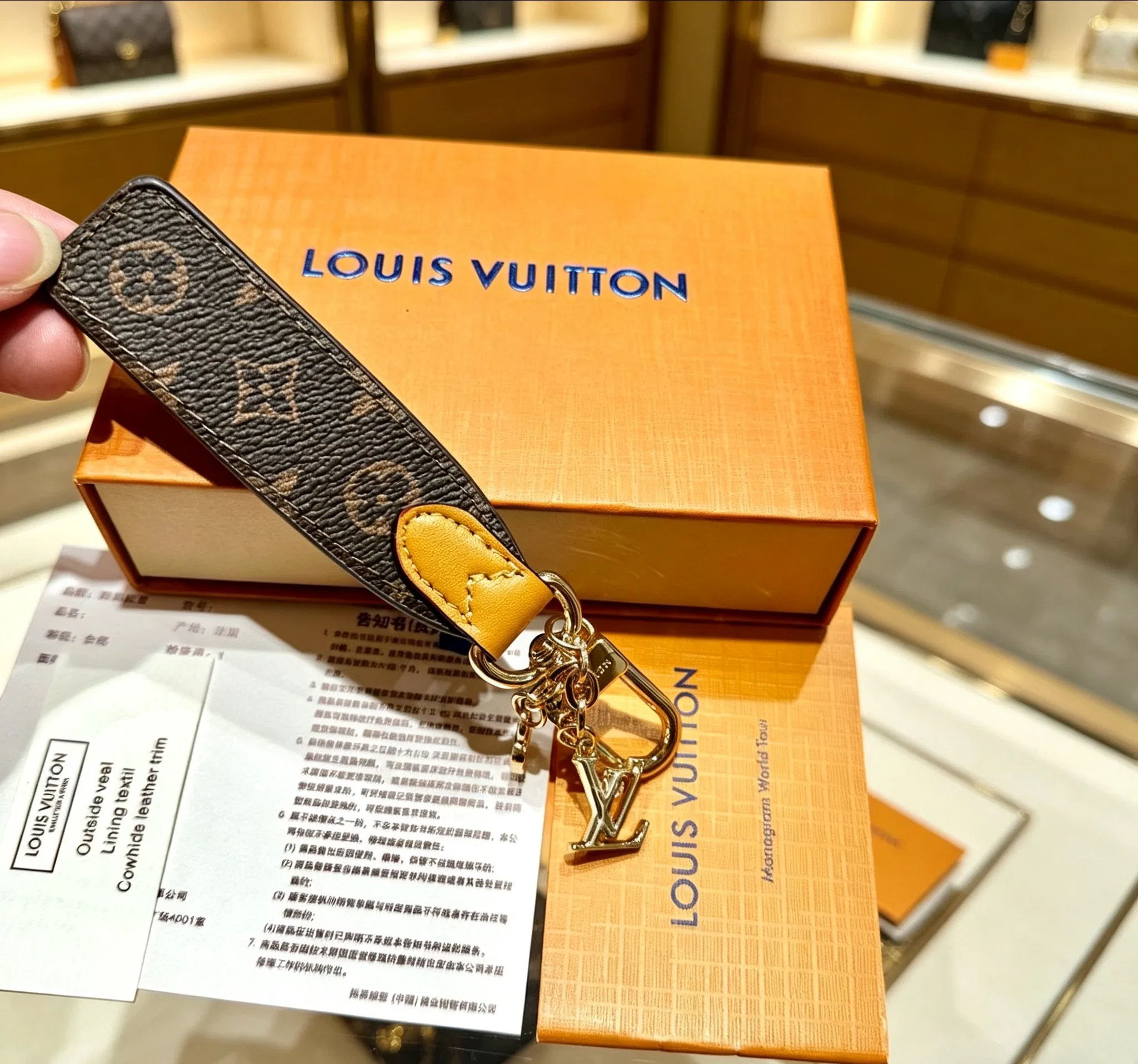 LV 27FW QCBNDNQ 011 키링 5