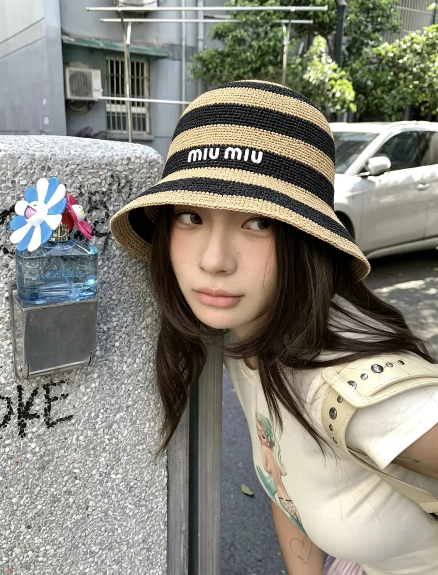 MIU 27FW KKBSXQZ 001 버킷햇