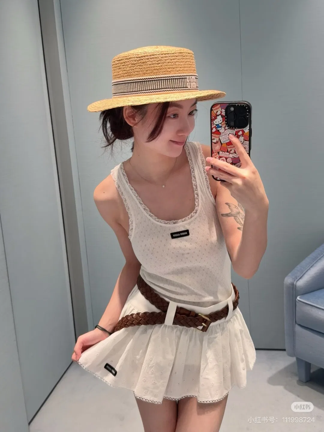 MIU 27FW KKBSXQZ 004 버킷햇