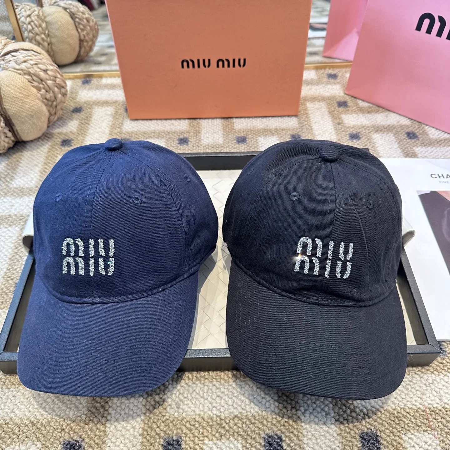 MIU 27FW TWLCQJQ 001 볼캡