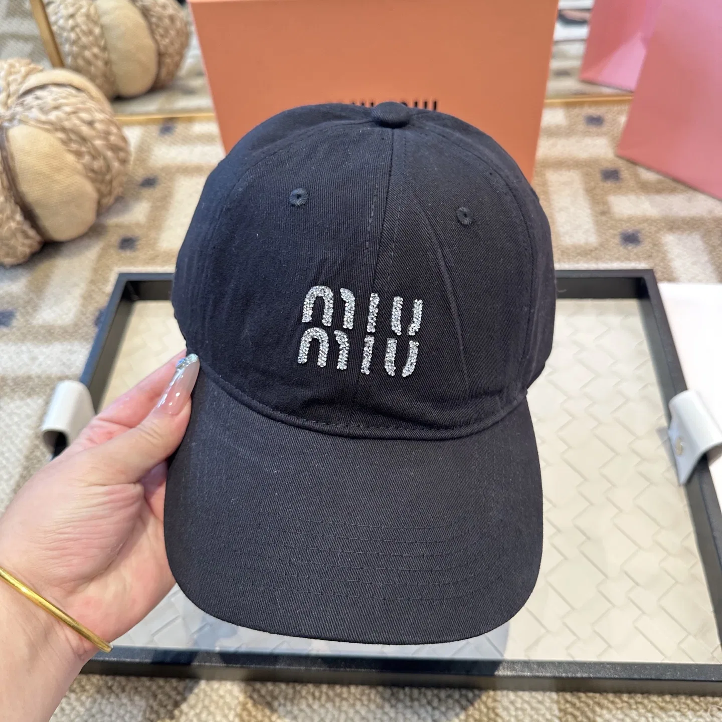 MIU 27FW TWLCQJQ 001 볼캡 3