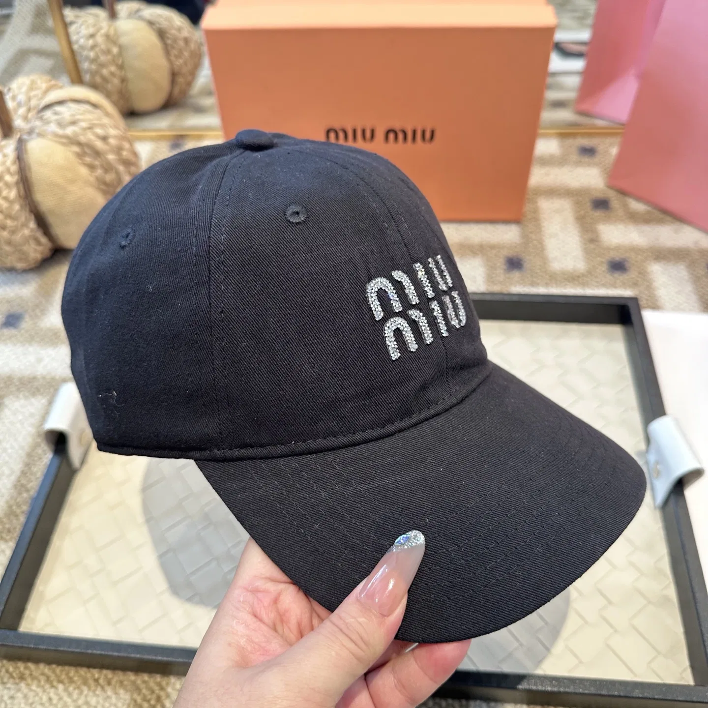 MIU 27FW TWLCQJQ 001 볼캡 5