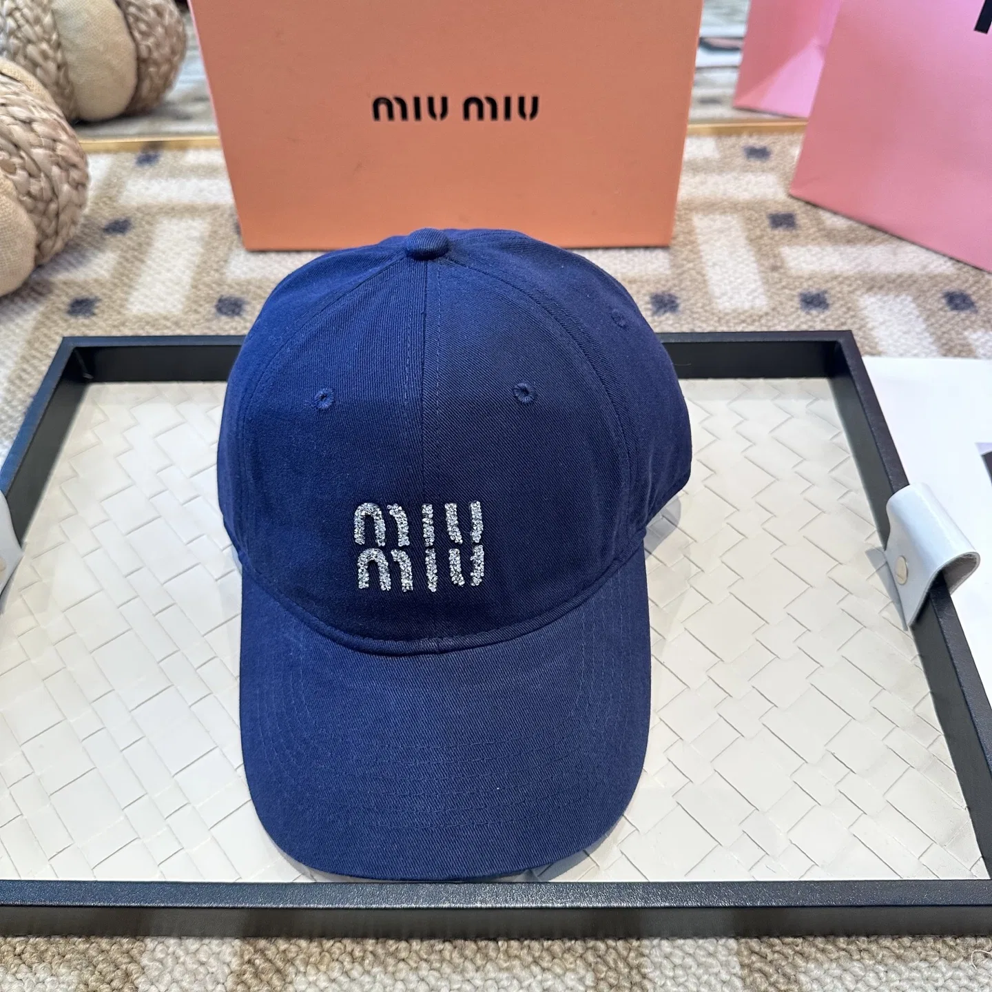 MIU 27FW TWLCQJQ 001 볼캡 6