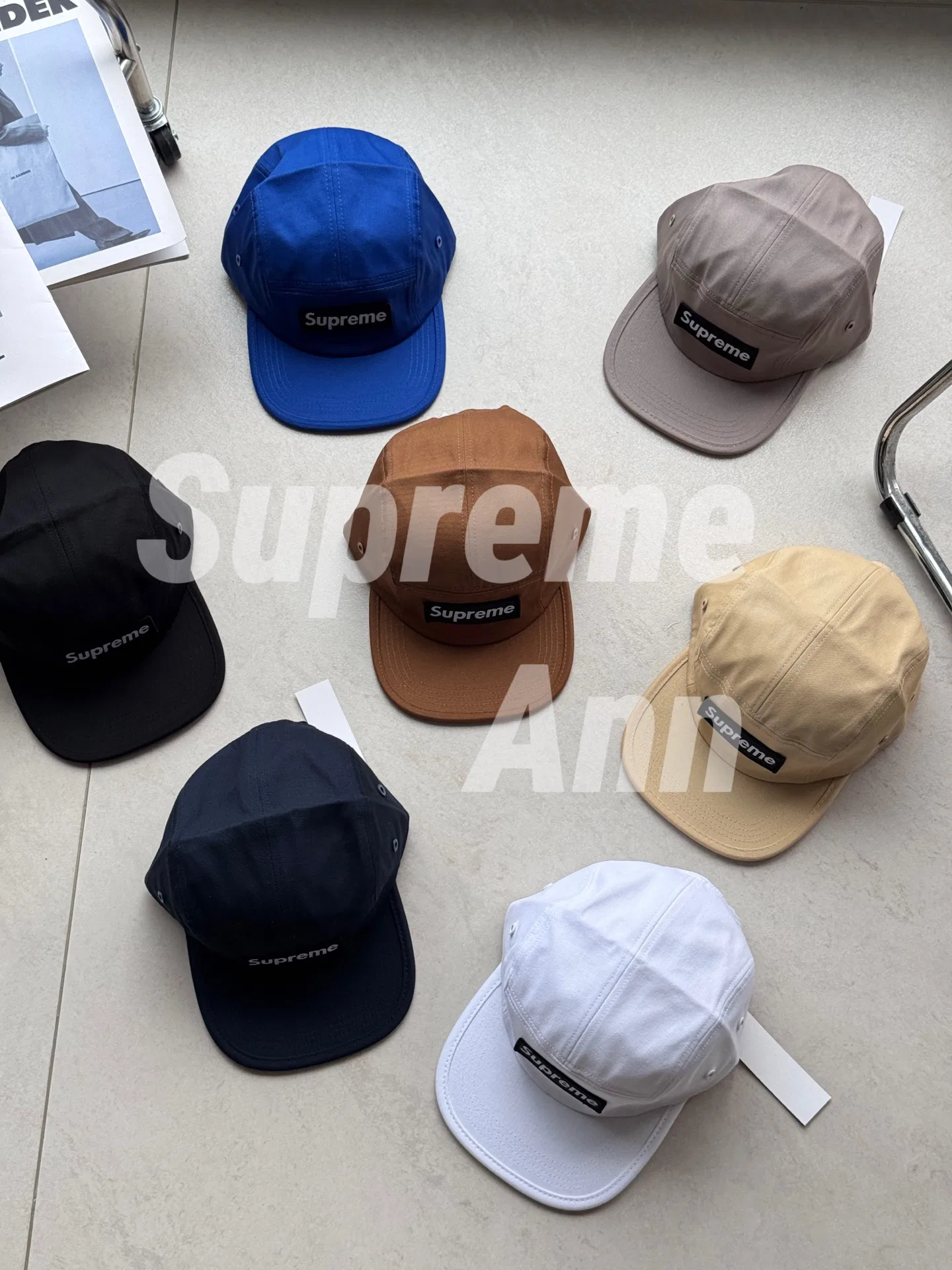 SUPRE 27FW NYZEWSF 045 캠프캡 3