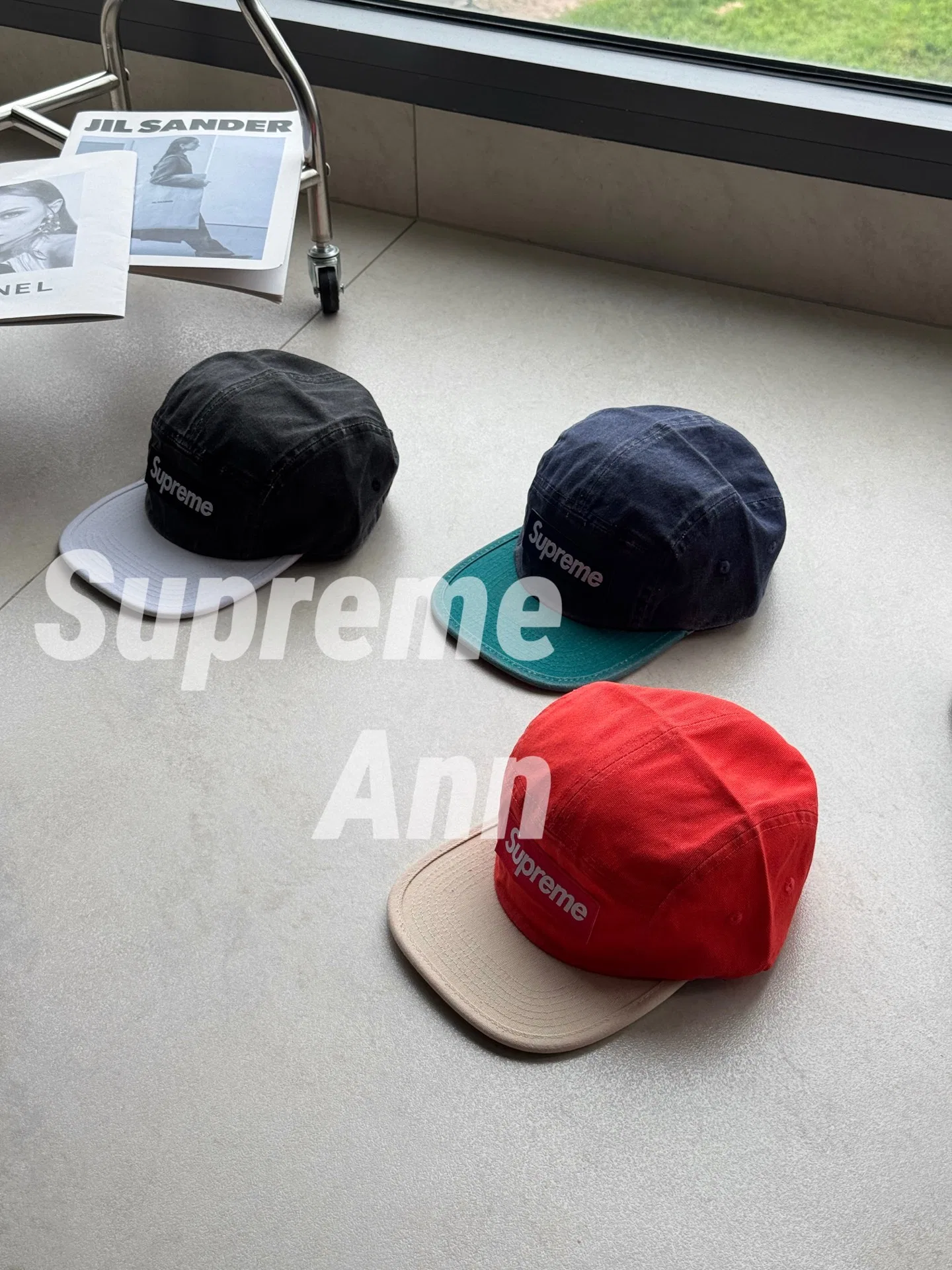 SUPRE 27FW NYZEWSF 046 캠프캡