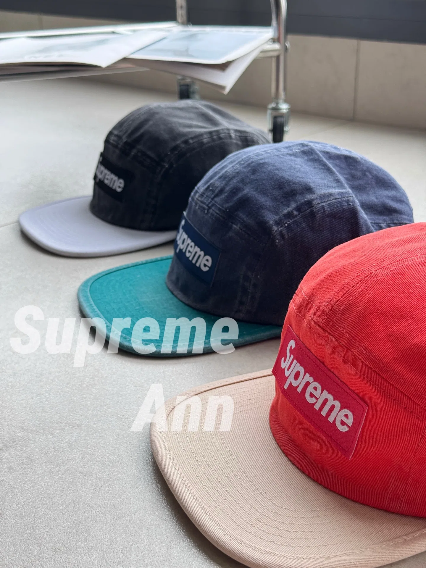 SUPRE 27FW NYZEWSF 046 캠프캡 3
