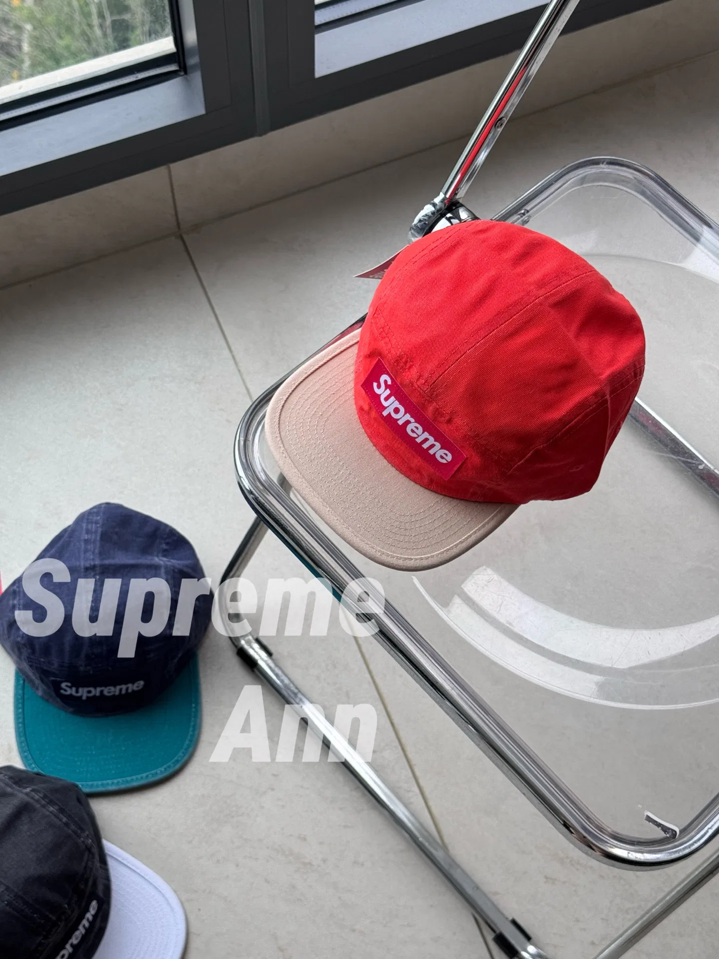 SUPRE 27FW NYZEWSF 046 캠프캡 4