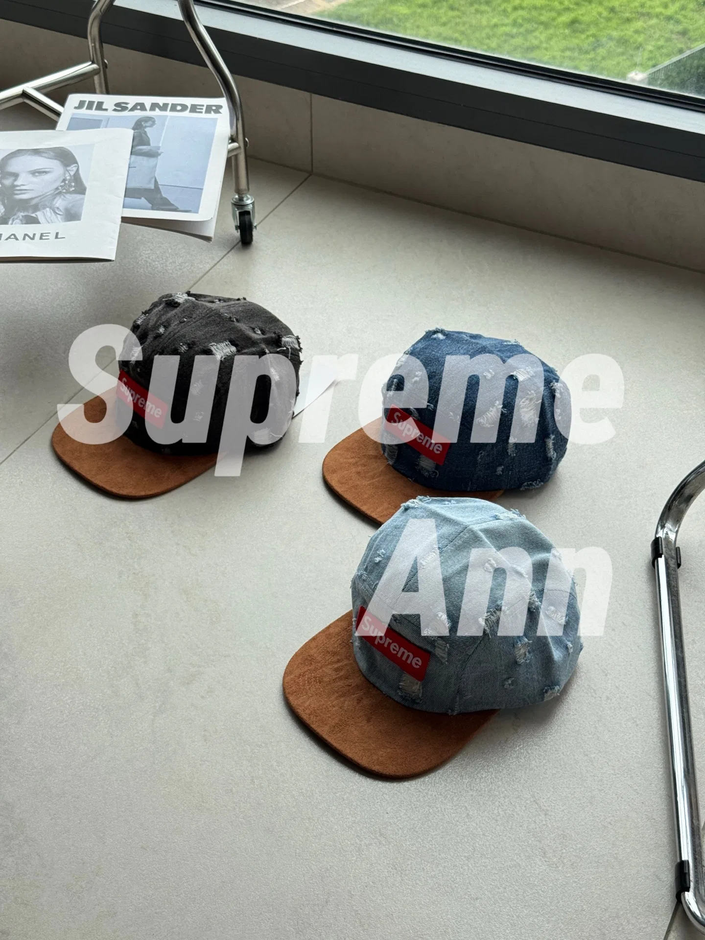 SUPRE 27FW NYZEWSF 048 캠프캡
