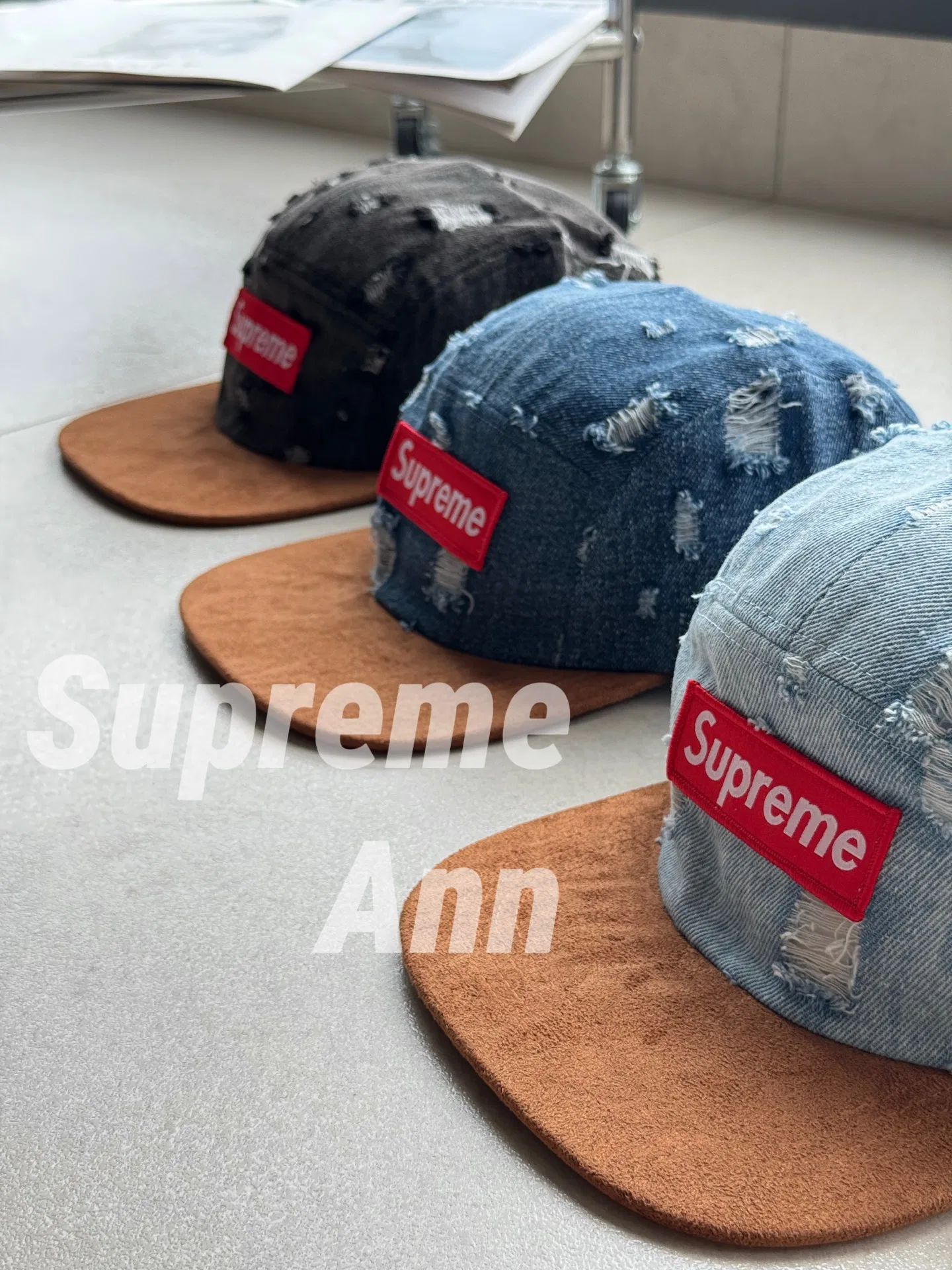 SUPRE 27FW NYZEWSF 048 캠프캡 3