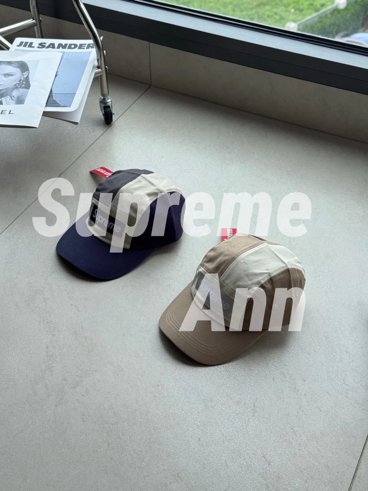 SUPRE 27FW NYZEWSF 049 캠프캡