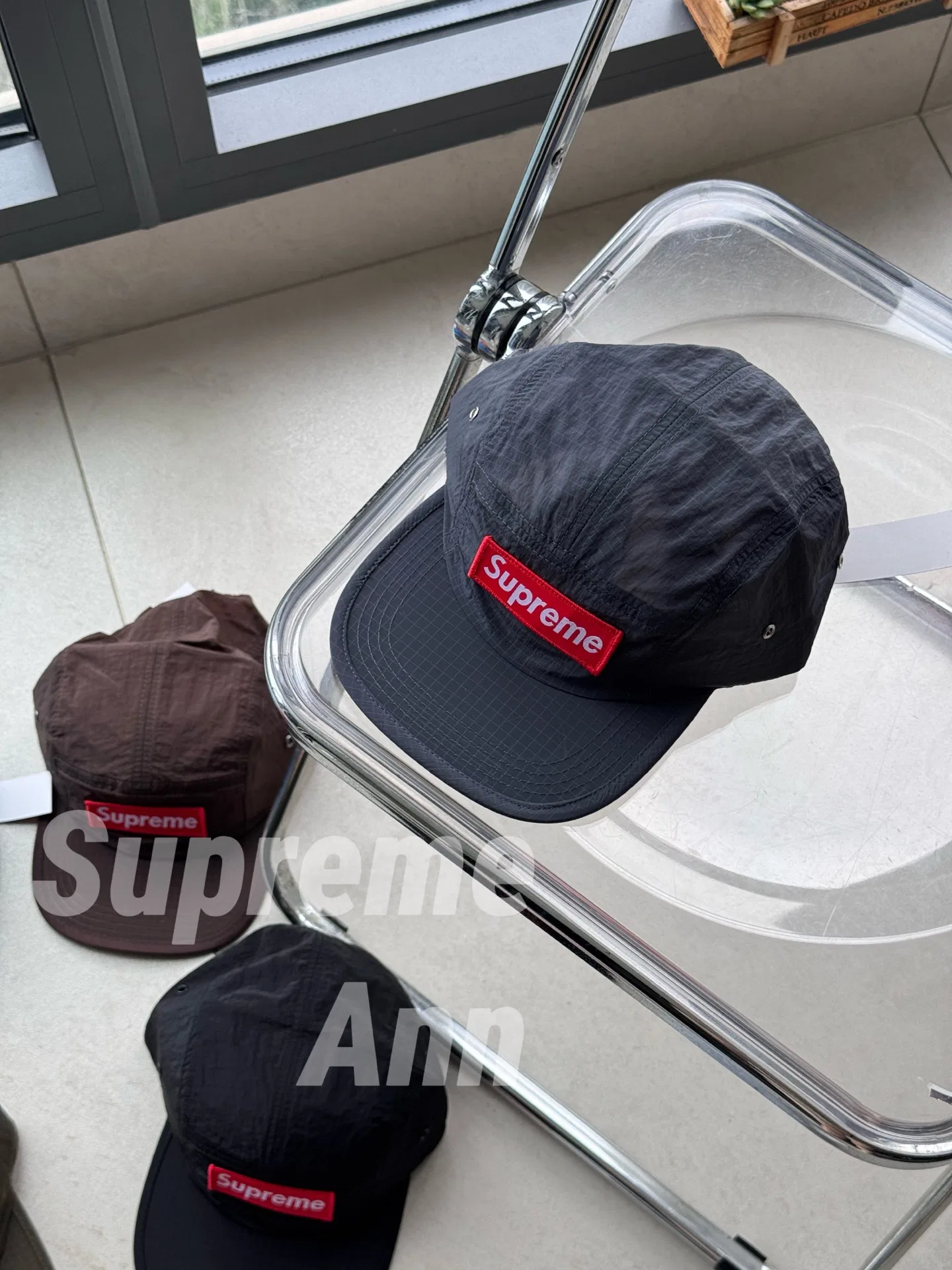SUPRE 27FW NYZEWSF 050 캠프캡 6