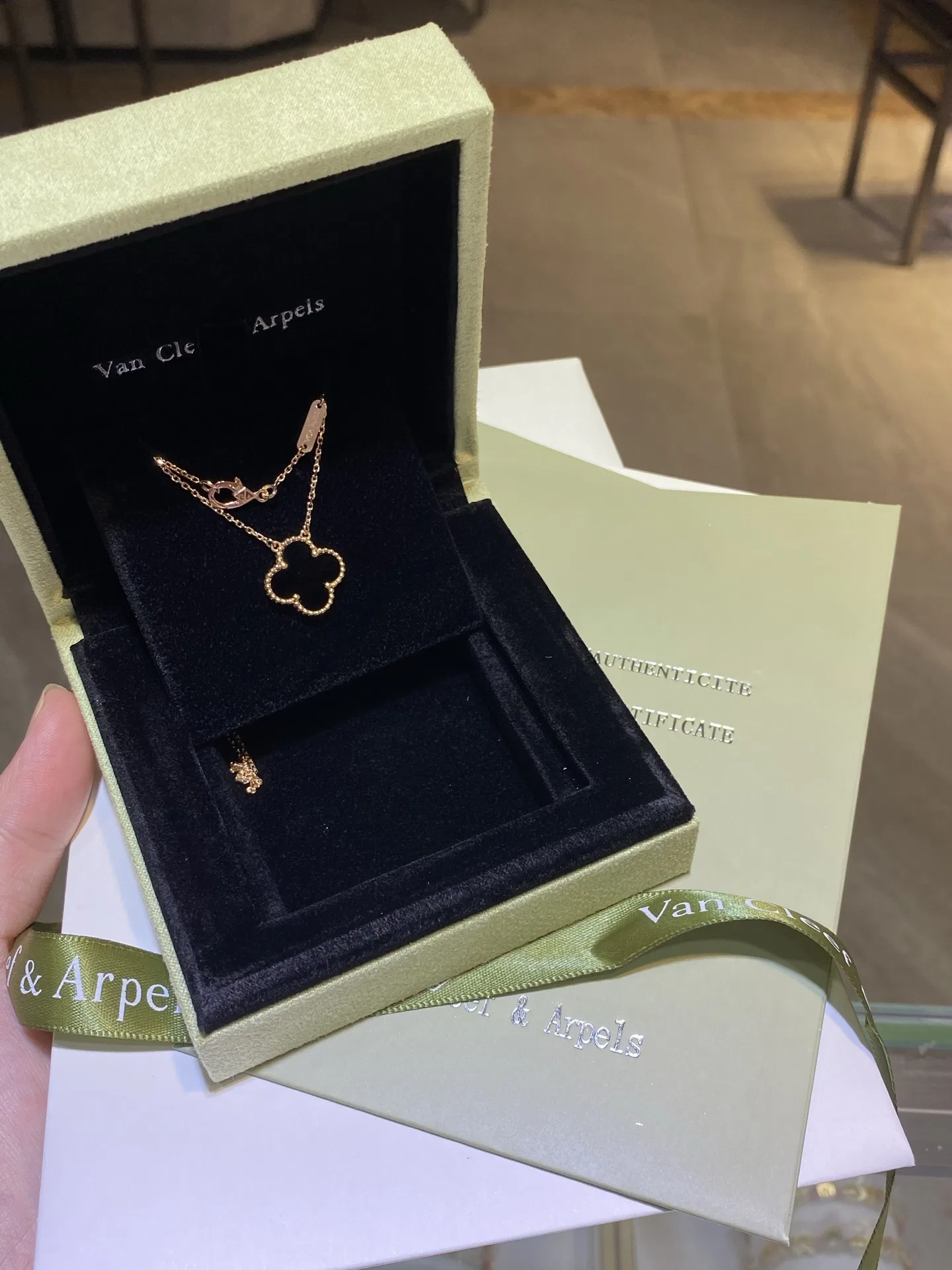 VANCLEEF 27FW LDOUGHM 013 목걸이 5