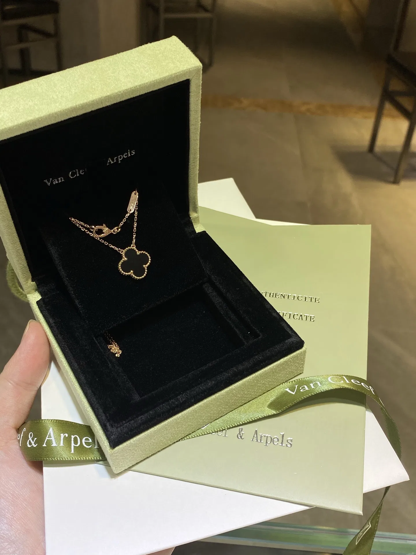 VANCLEEF 27FW LDOUGHM 013 목걸이 6