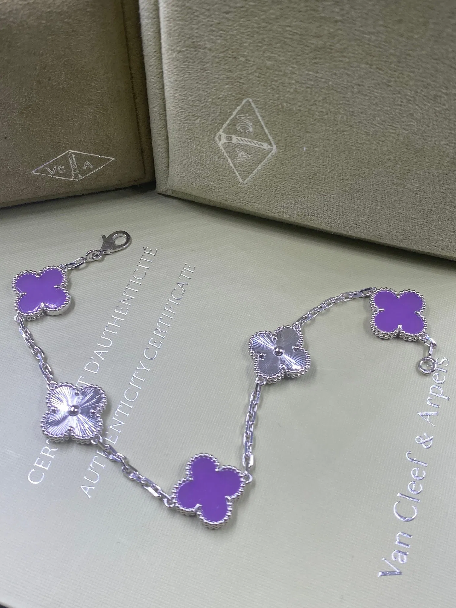 VANCLEEF 27FW LDOUGHM 019 팔찌 4